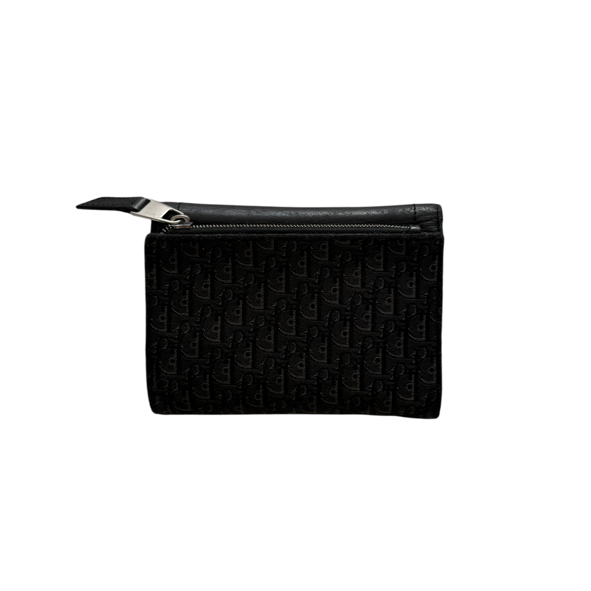 christian dior 2000s black wallet