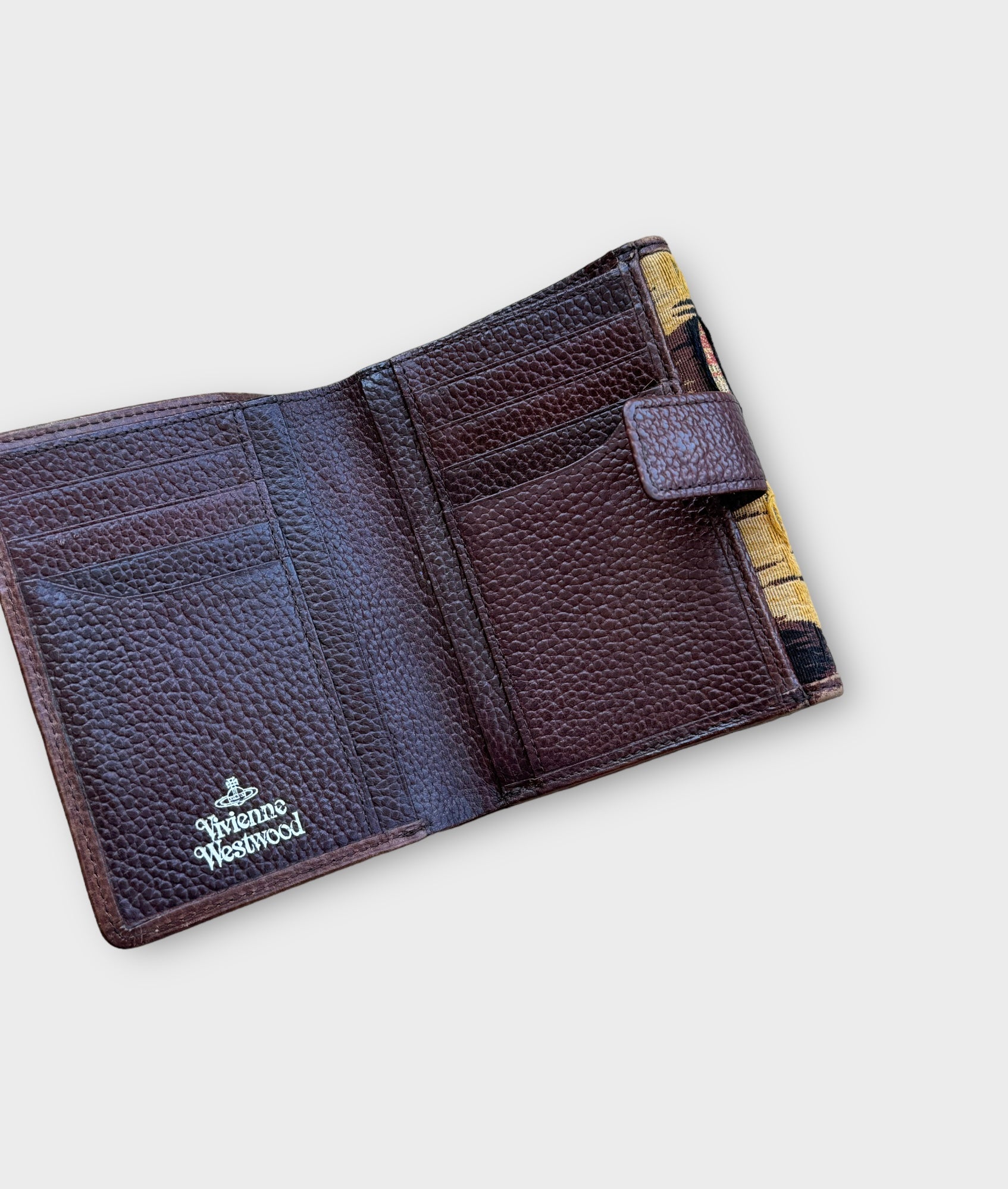 vivienne westwood brown wallet