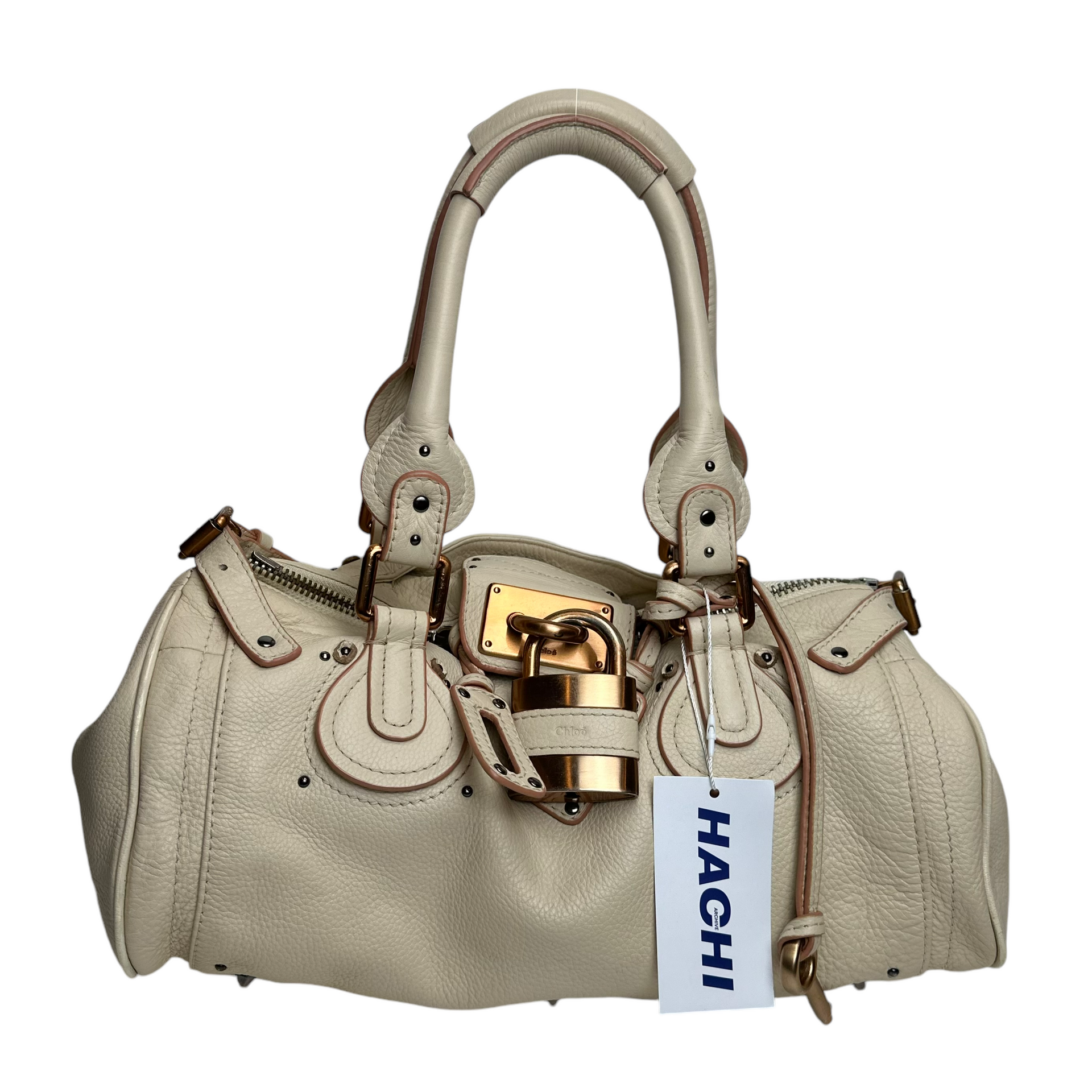 chloé cream paddington bag – hachi archive chloé cream paddington bag – hachi archive