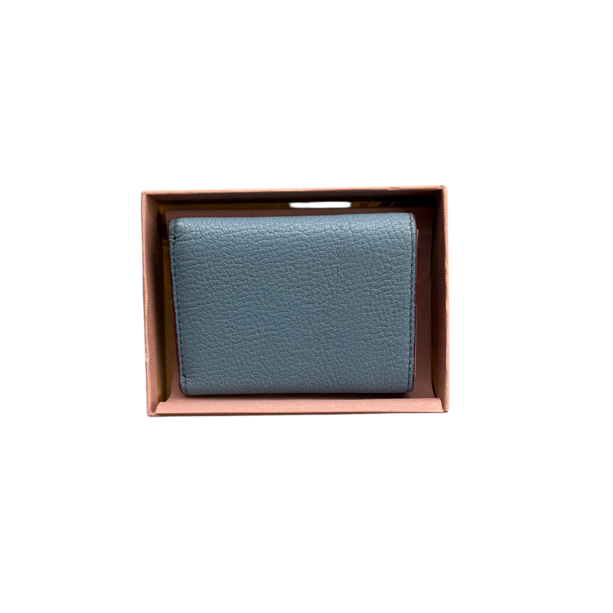 miu miu heart wallet