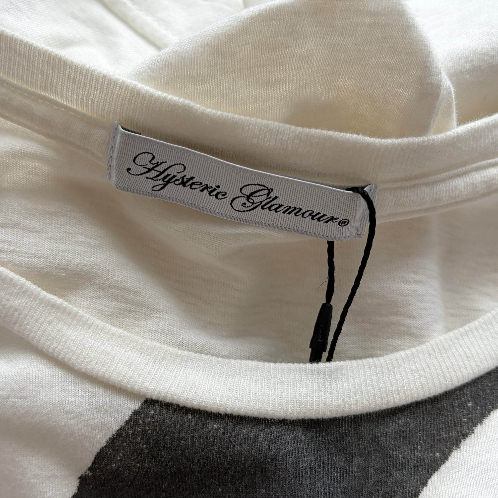 hysteric glamour 2000s white long sleeve top