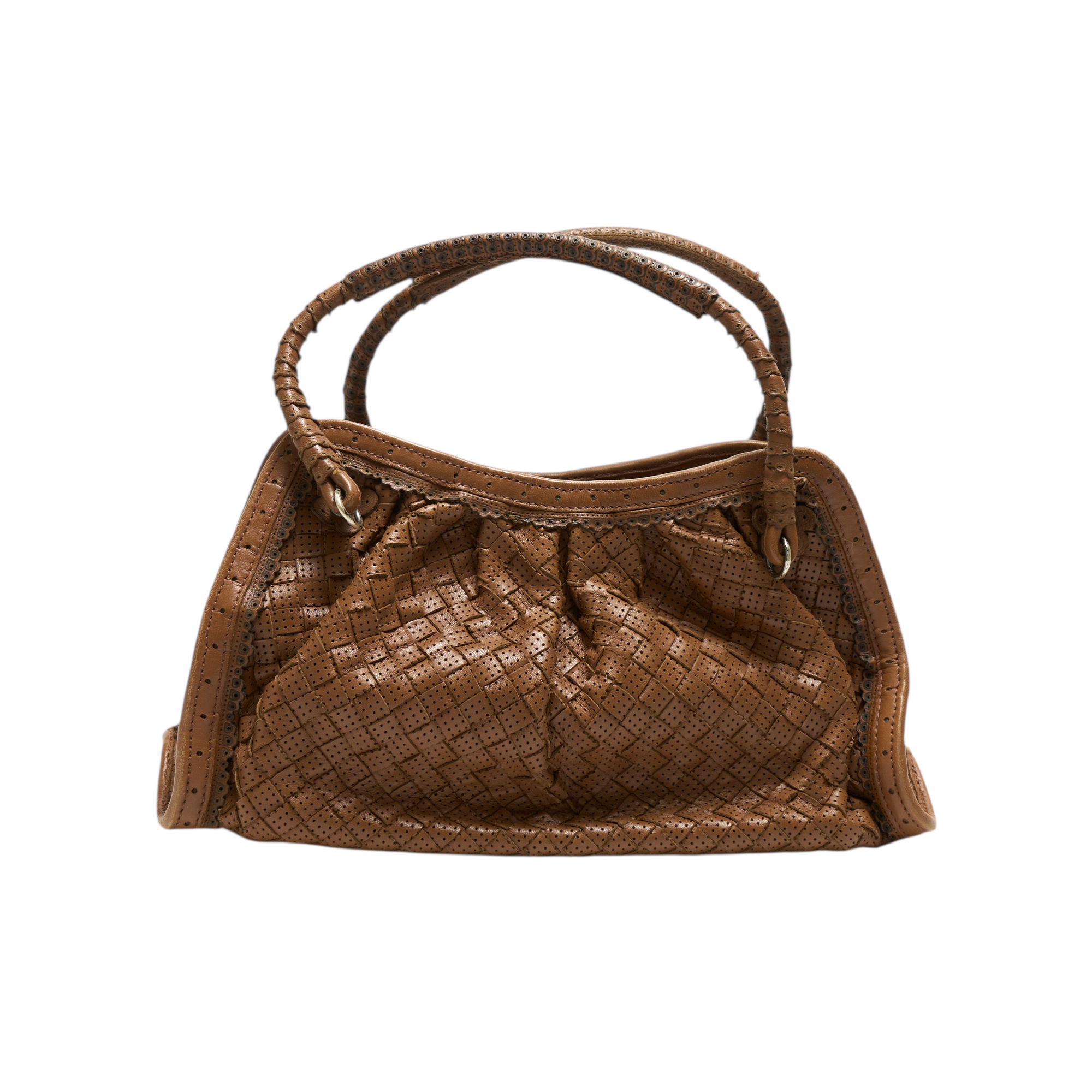 bottega veneta 2000s light brown bag