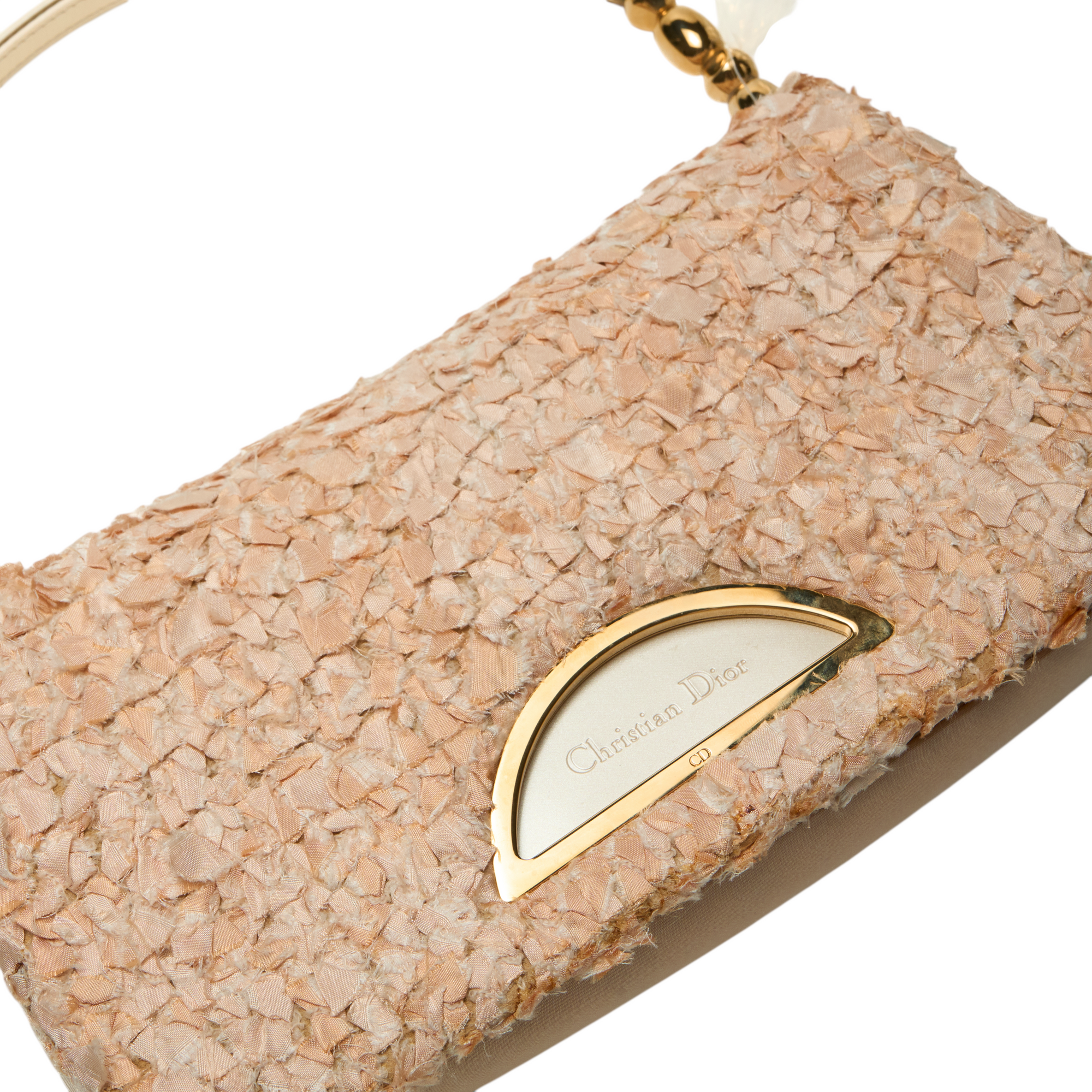 christian dior 2000s pink malice pearl bag