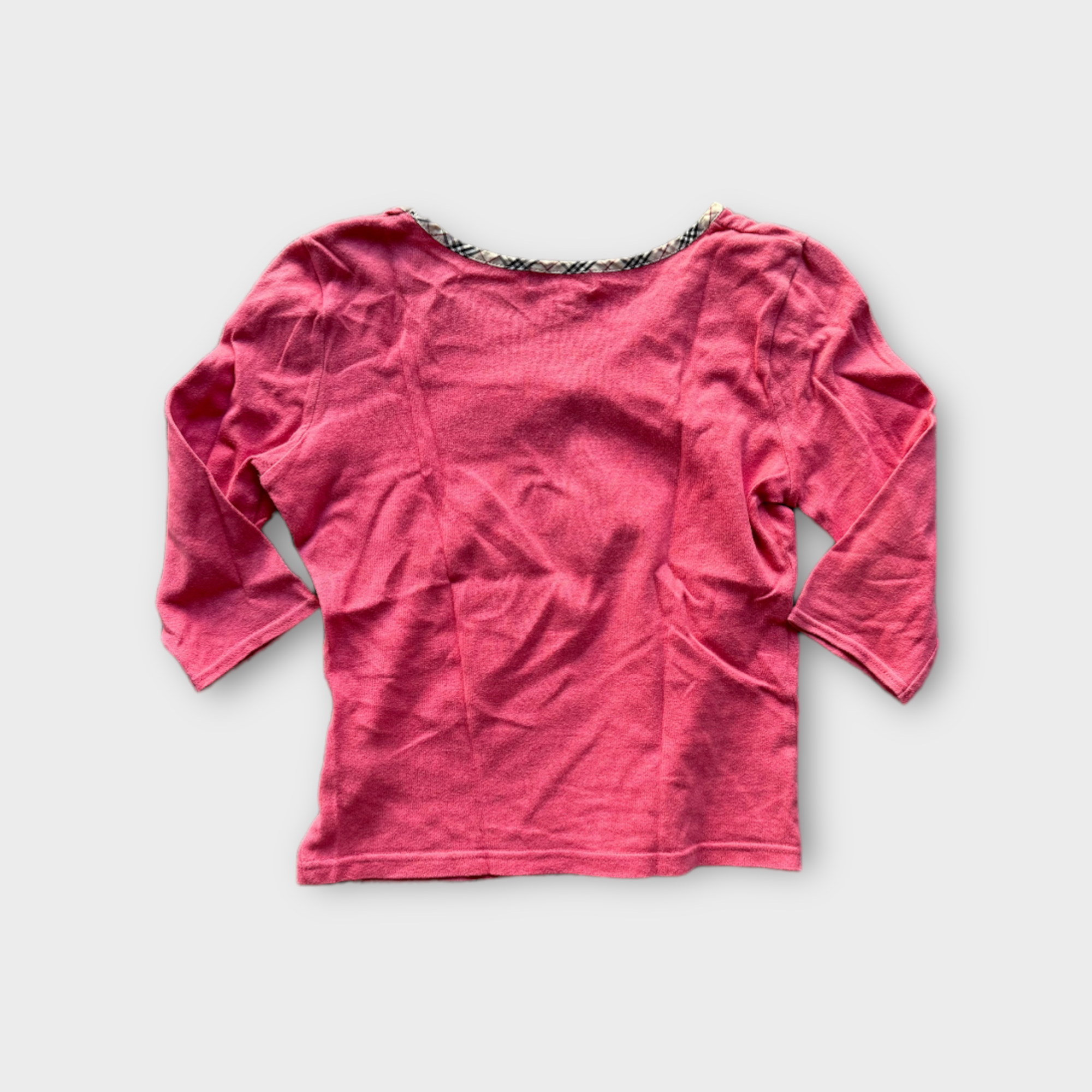 burberry pink bow top