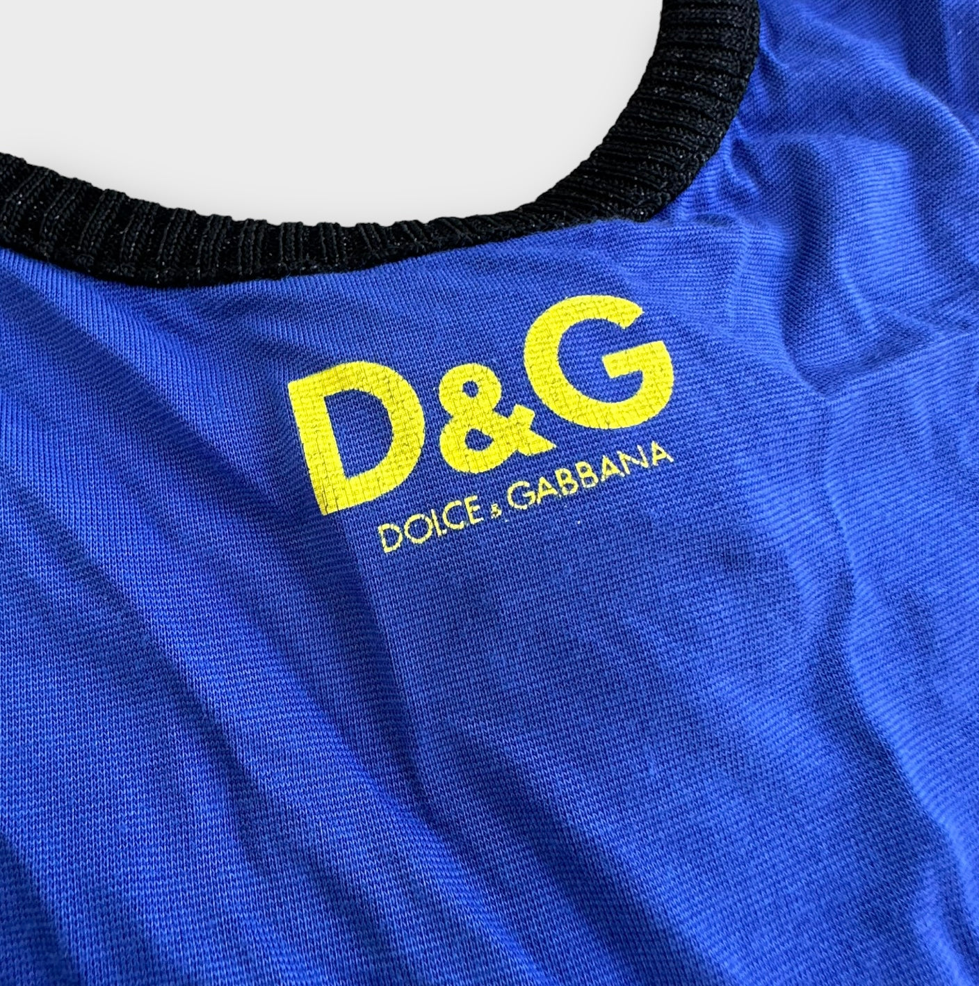 d&g 2000s graphic tank top