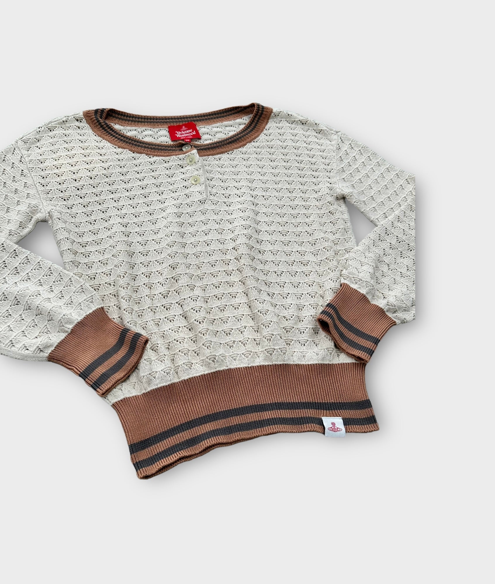 vivienne westwood white sweater