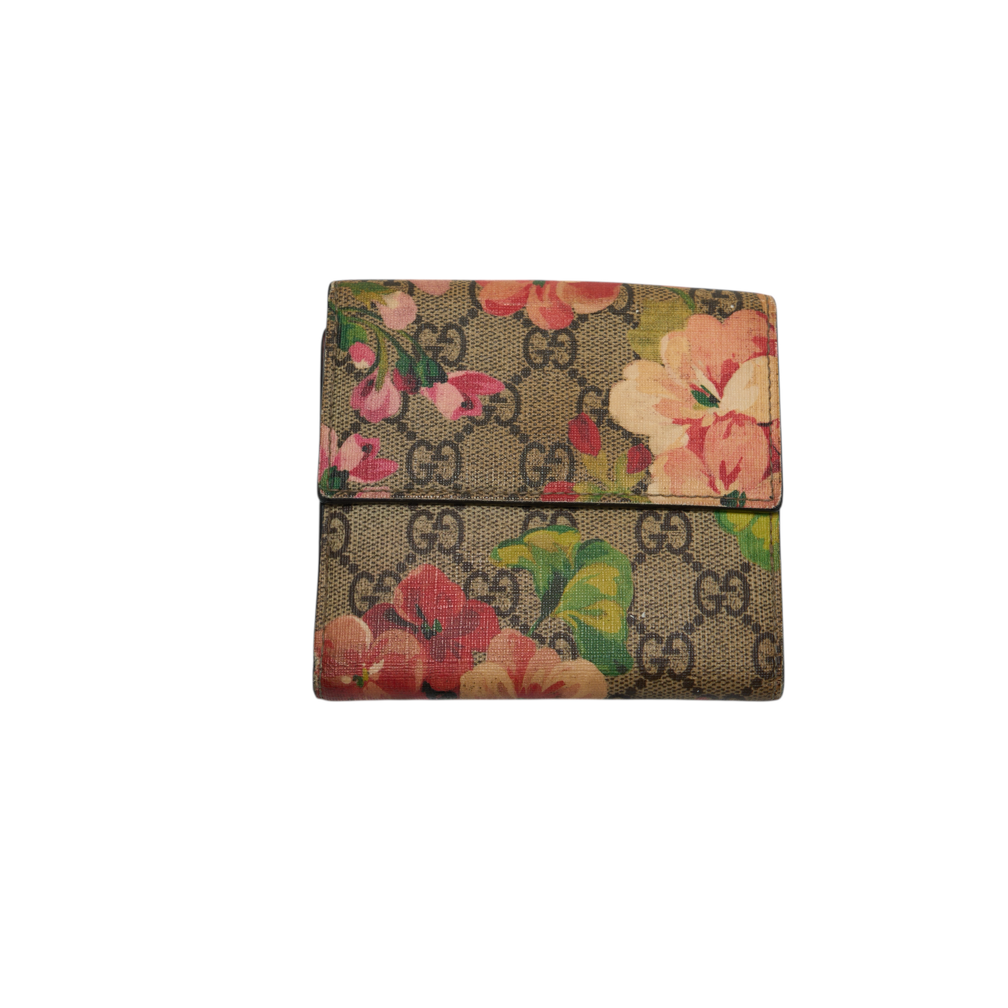 gucci floral wallet