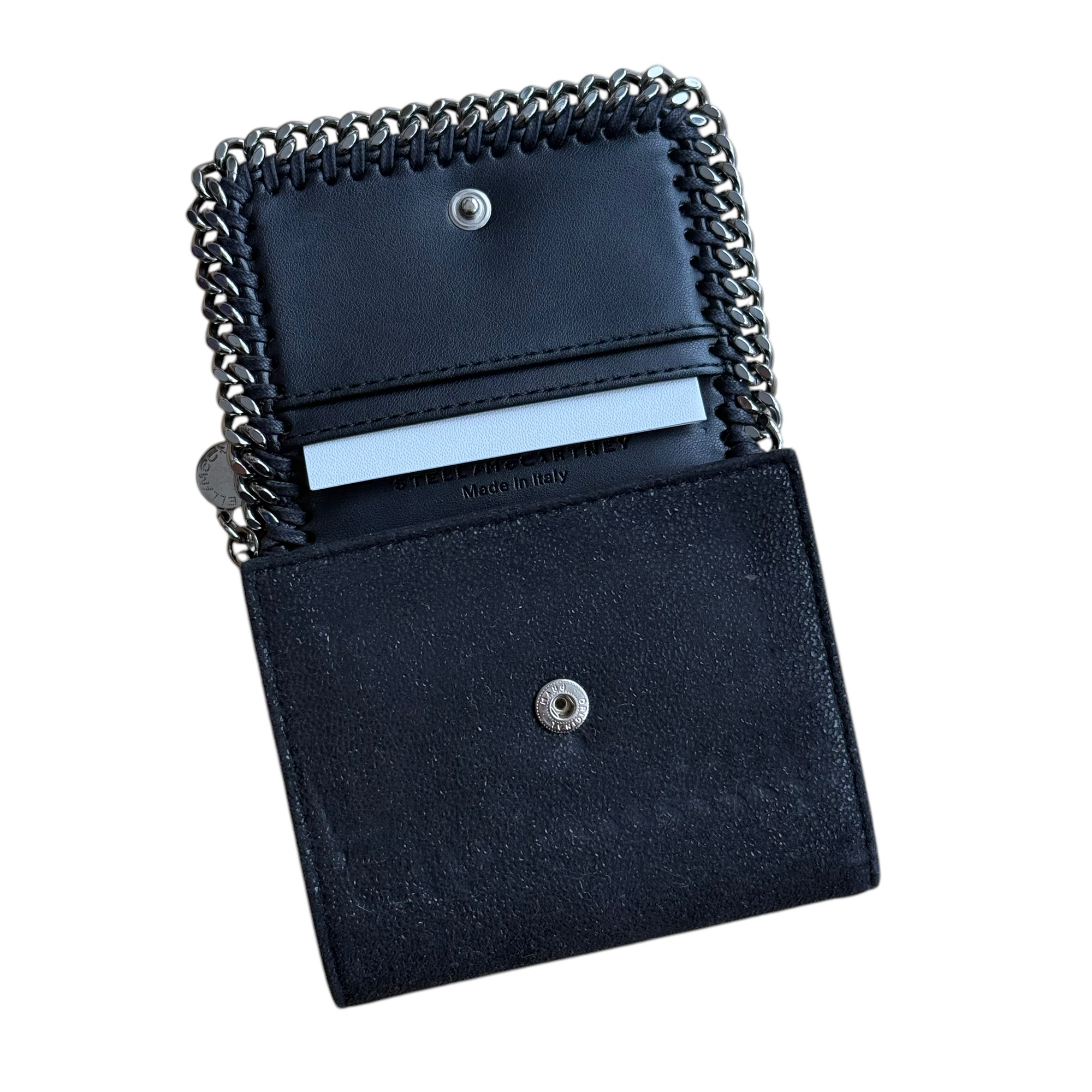 stella mccartney black wallet