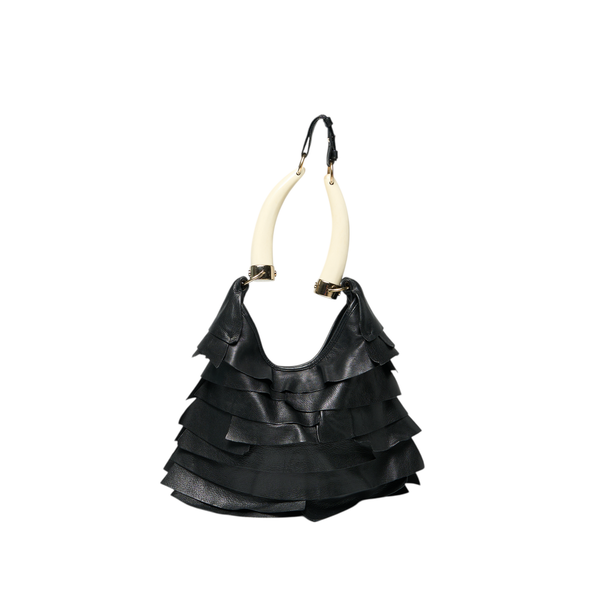 ysl 2000s black mombasa bag