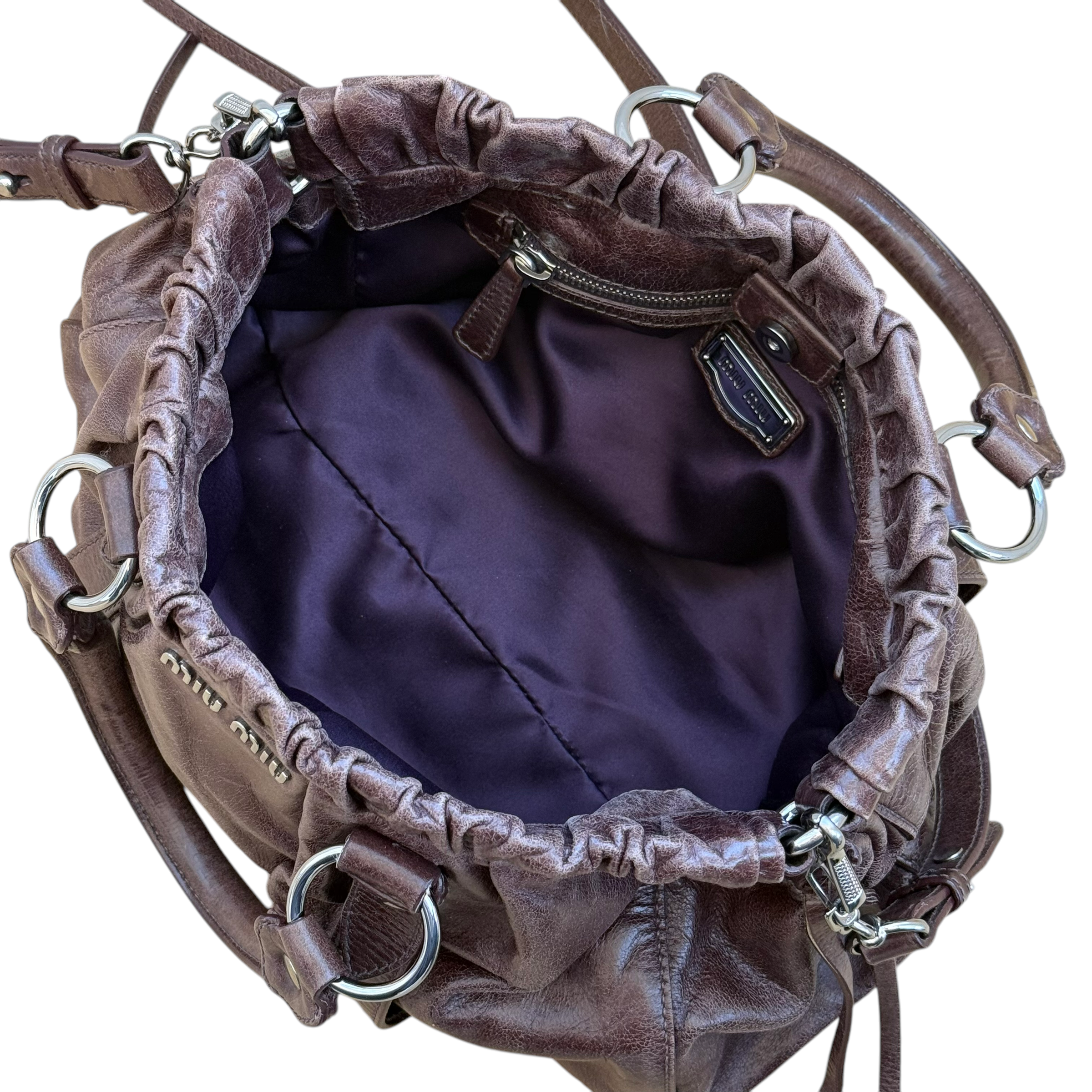 miumiu archive 2000SS Leather Bag