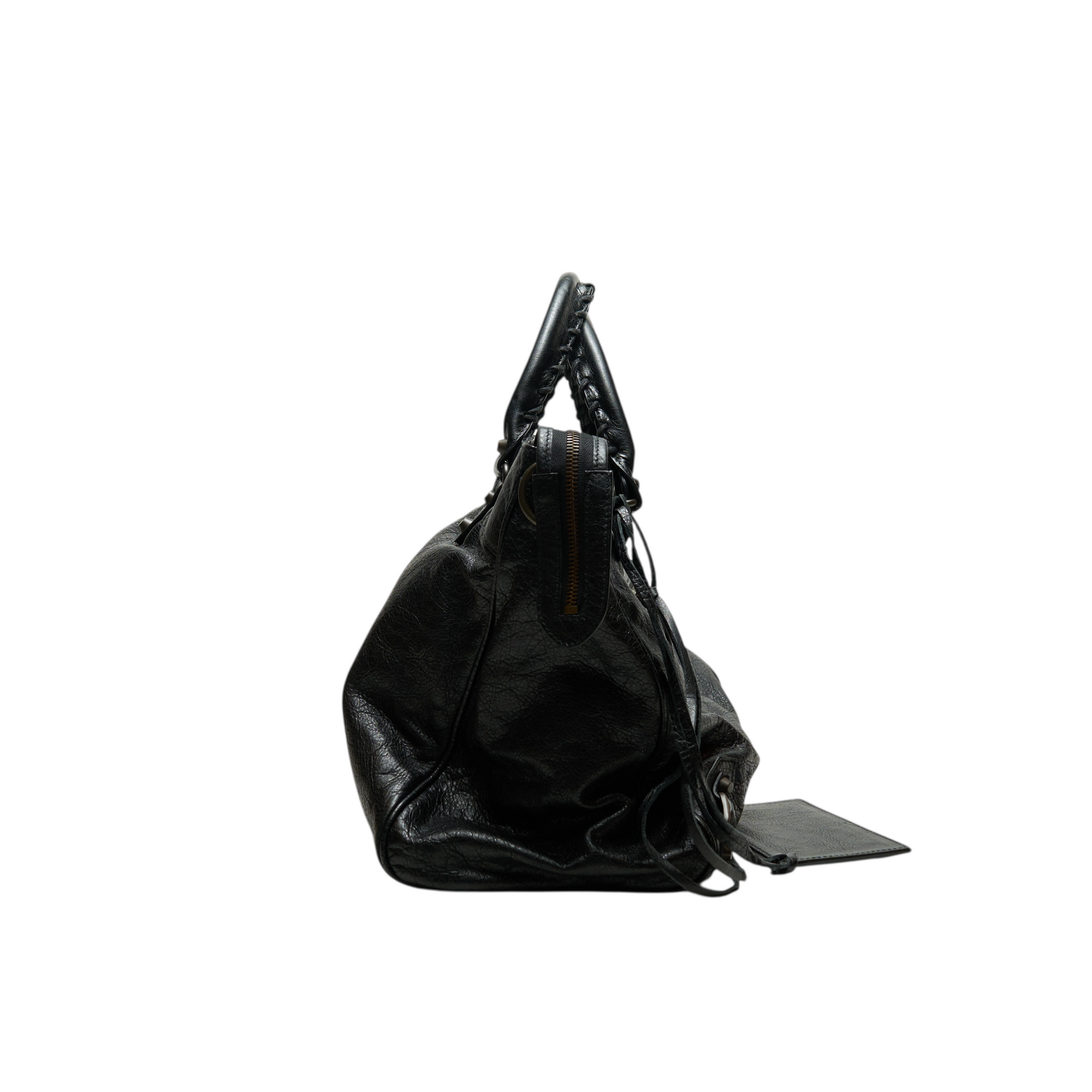 balenciaga 2000s black city bag