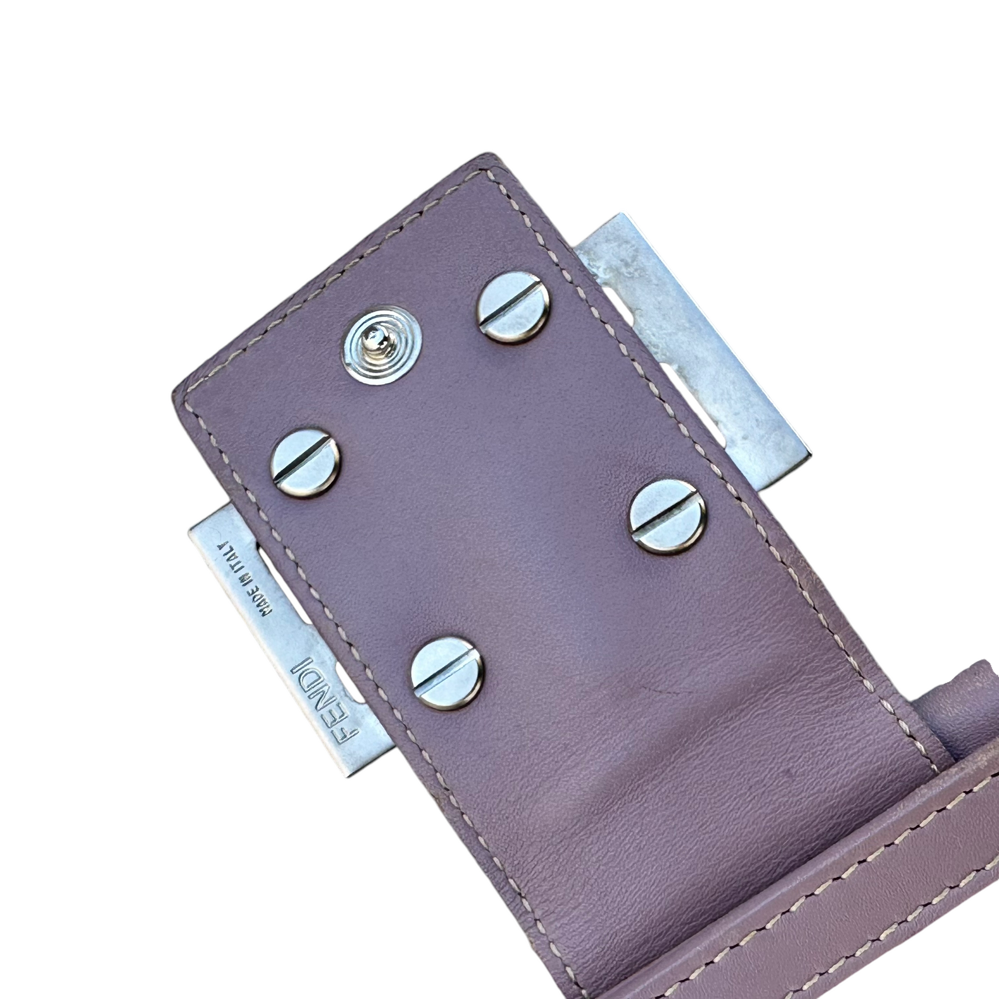 fendi 2000s purple wallet