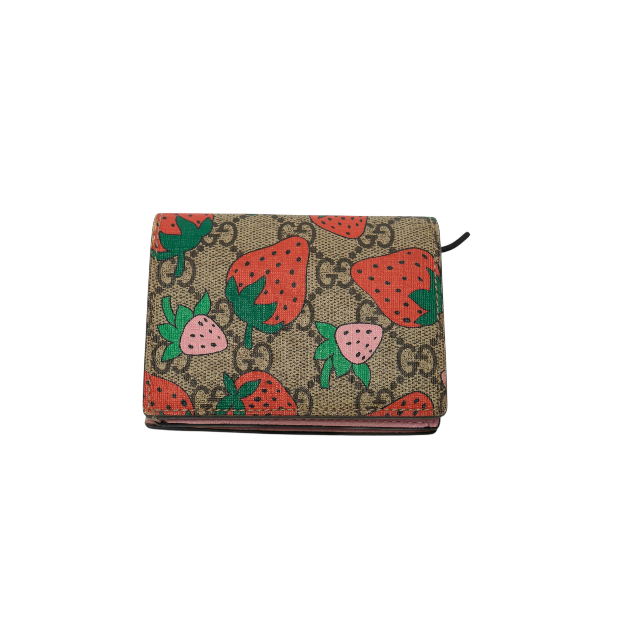 gucci strawberry wallet