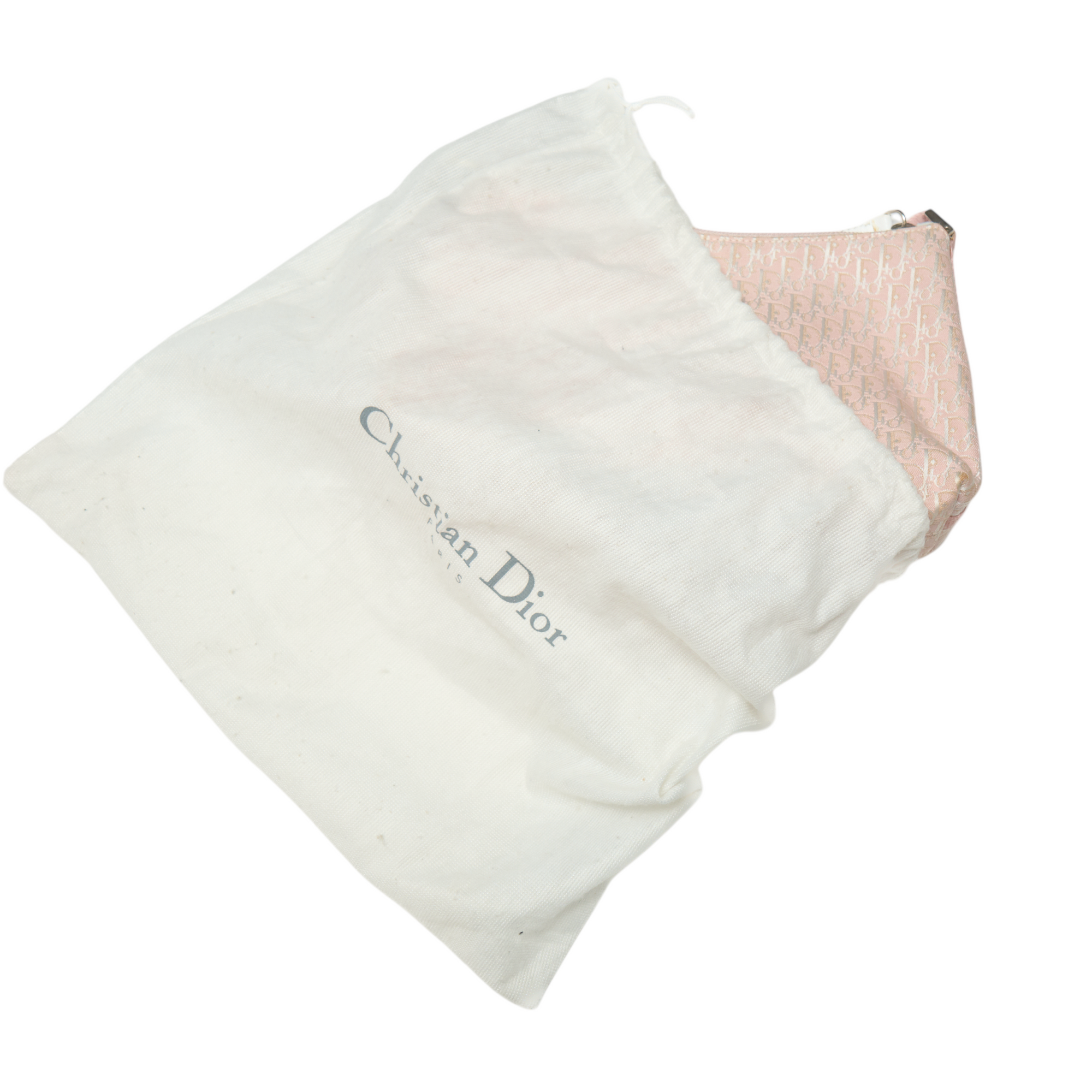 christian dior 2000s pink trotter bag