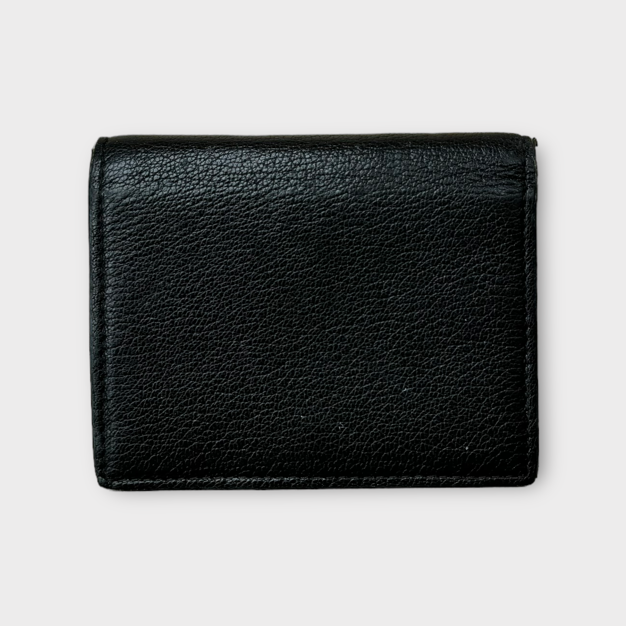 miu miu black bow wallet