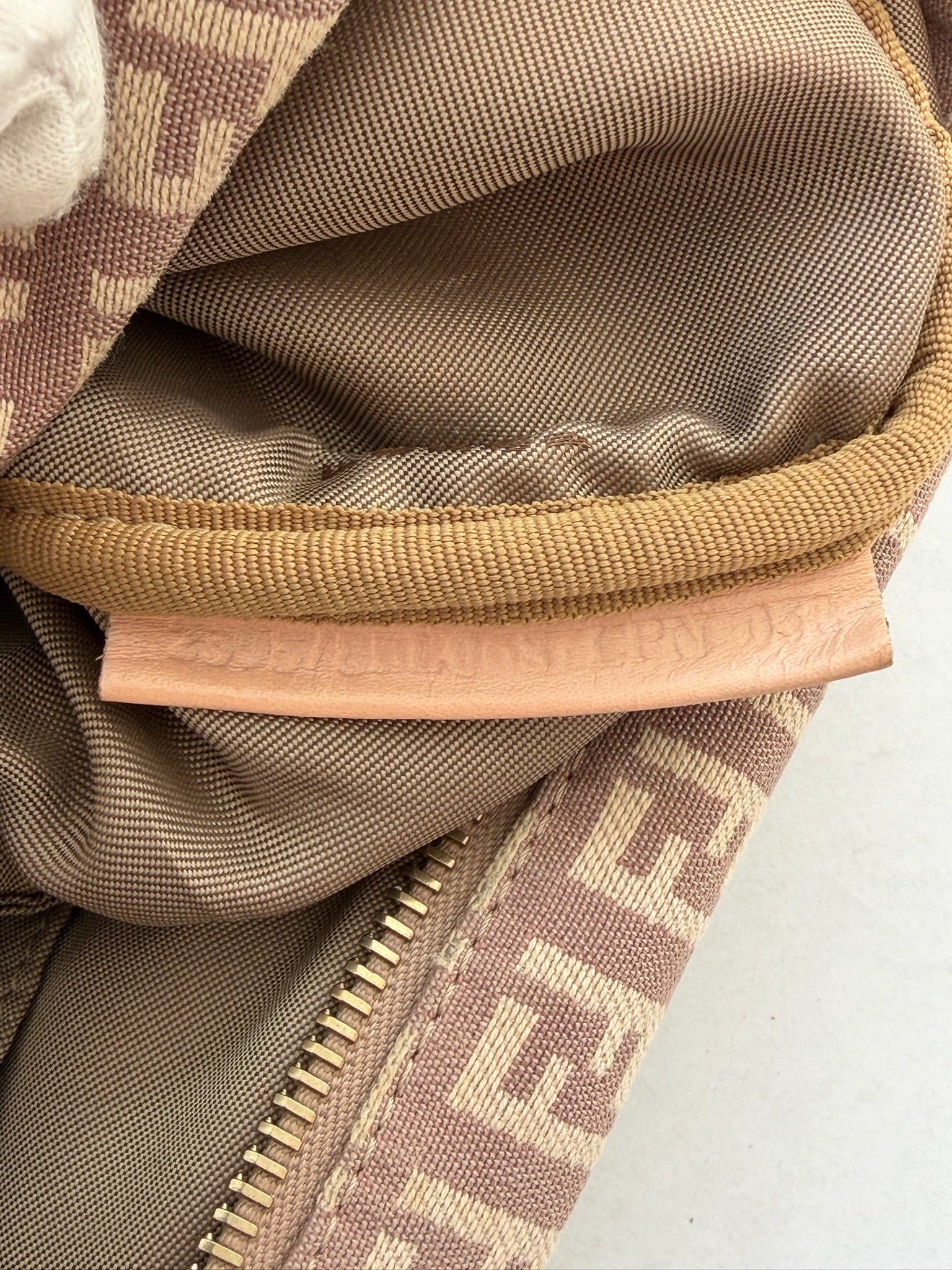 fendi 2000s pink baguette bag
