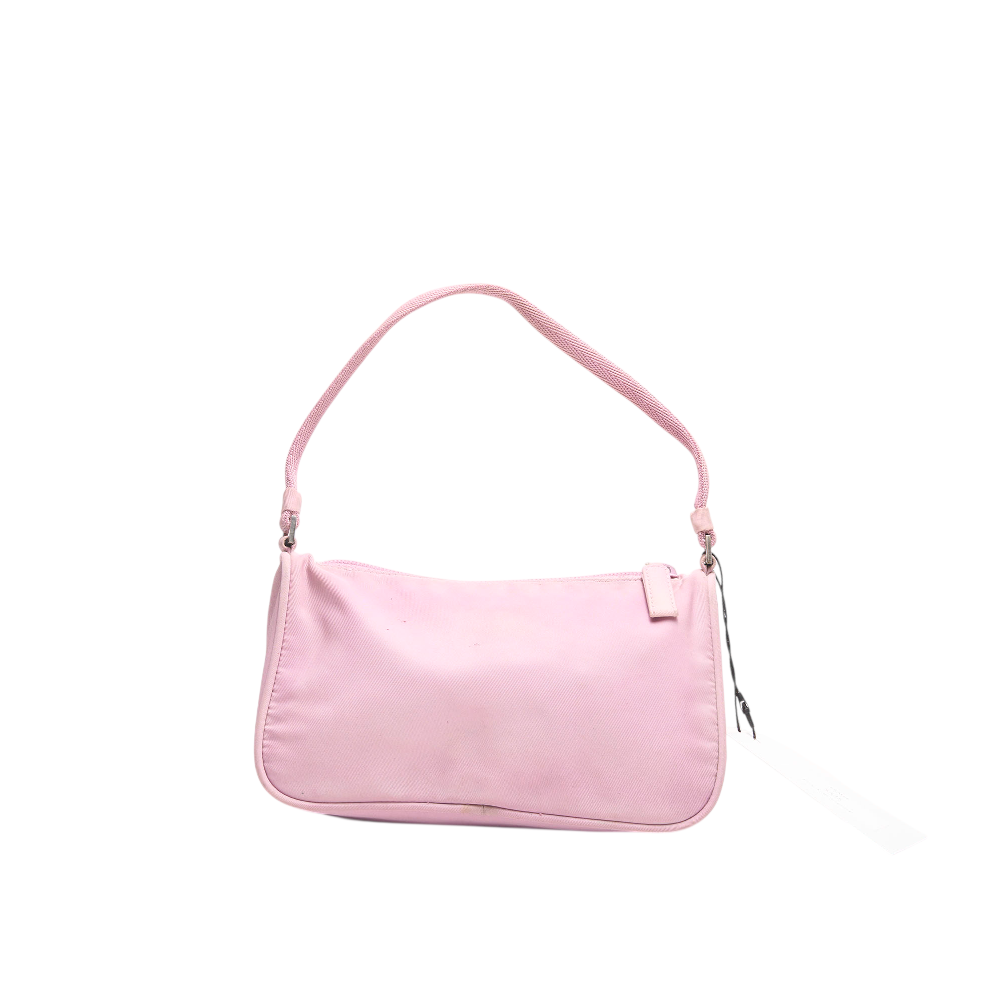 prada 2000s pink nylon bag