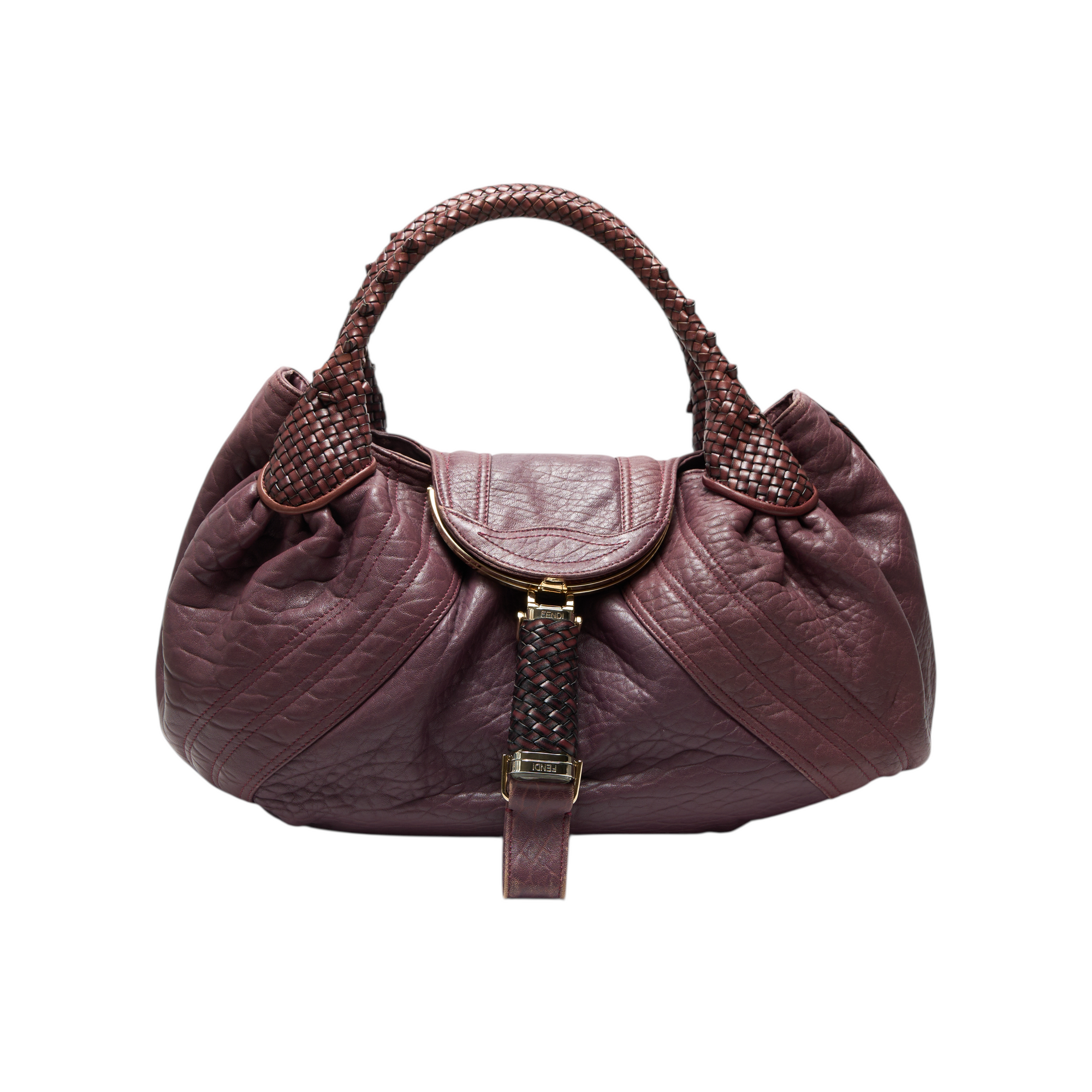 fendi 2000s purple spy bag