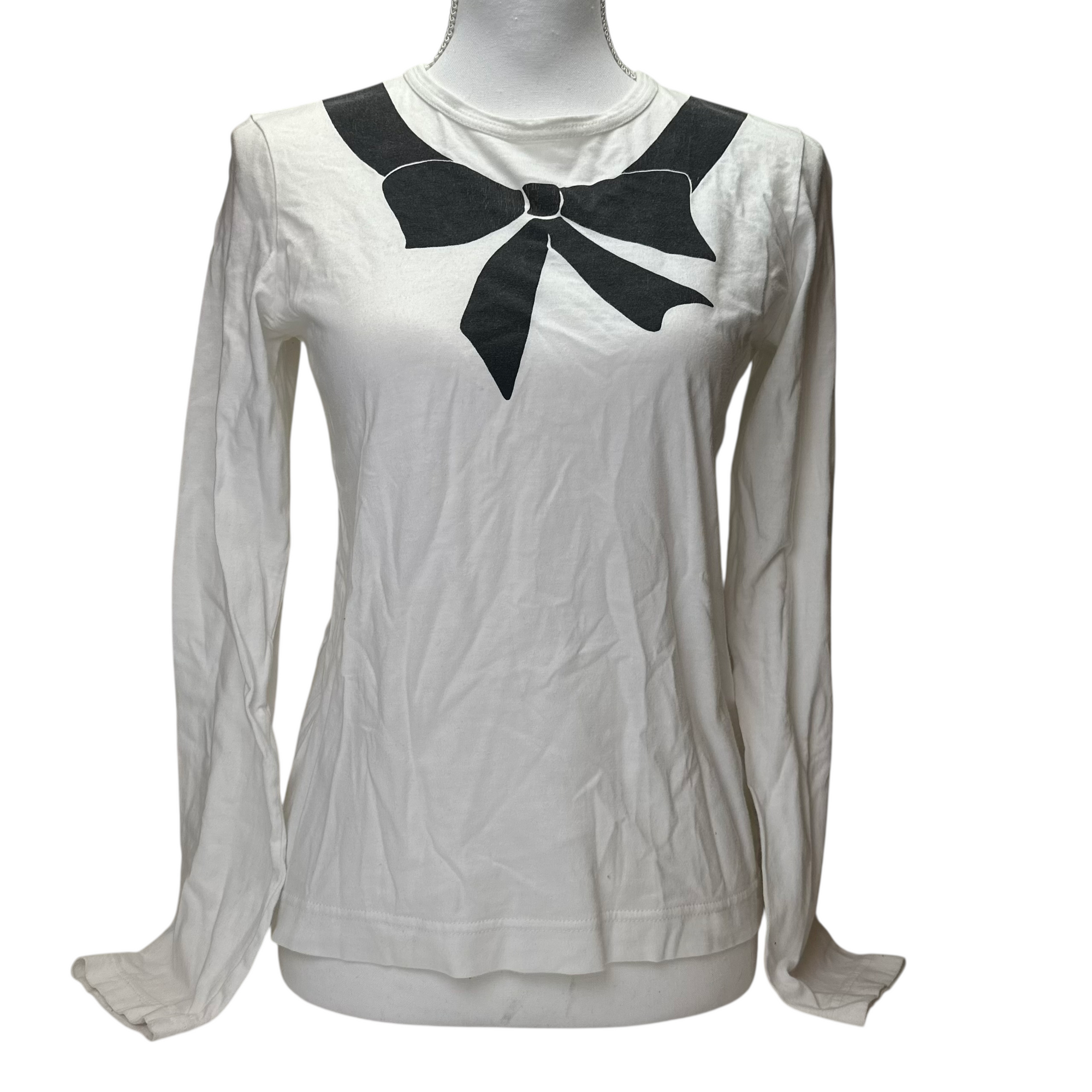 comme des garçons white top