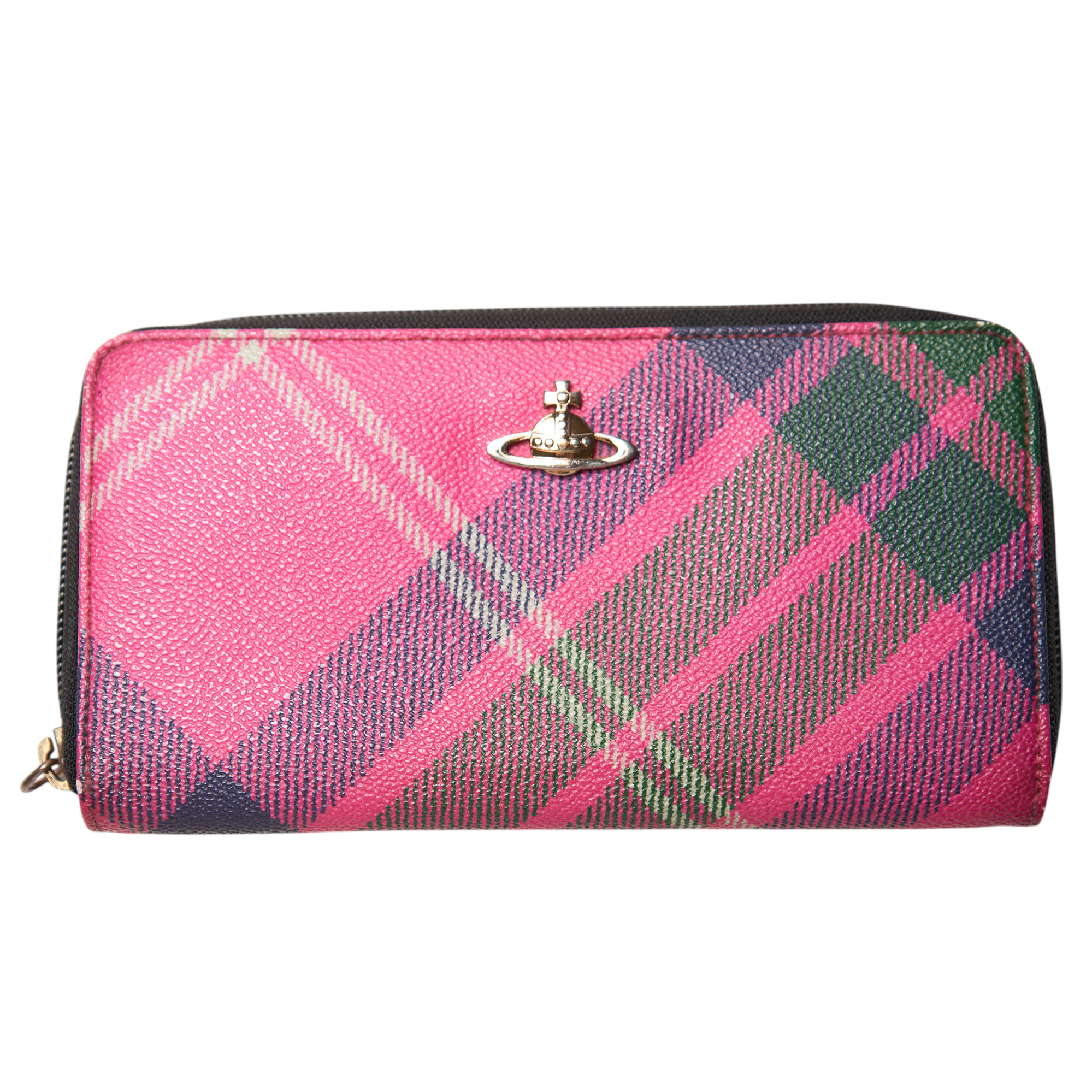 vivienne westwood plaid wallet