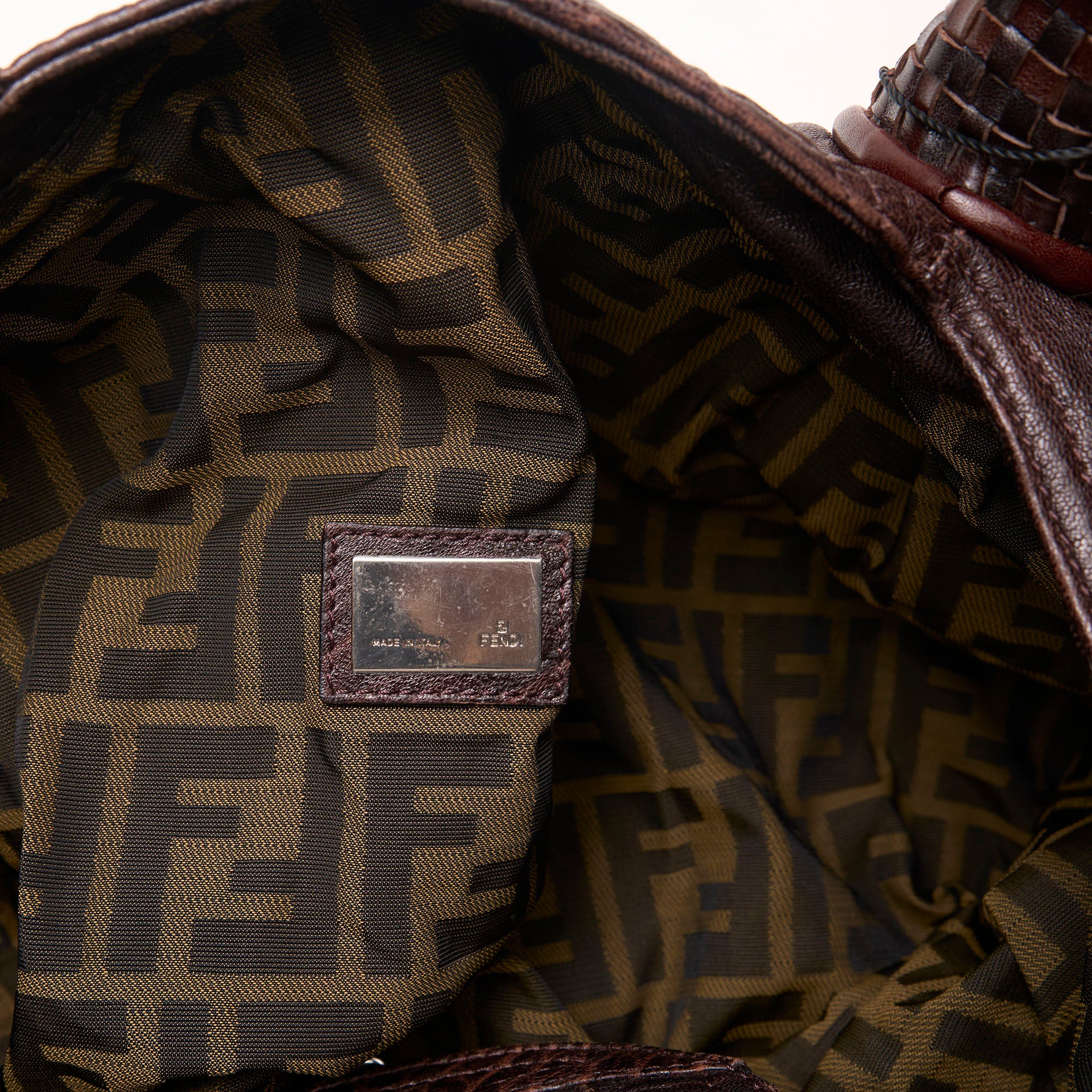 fendi 2000s brown spy bag