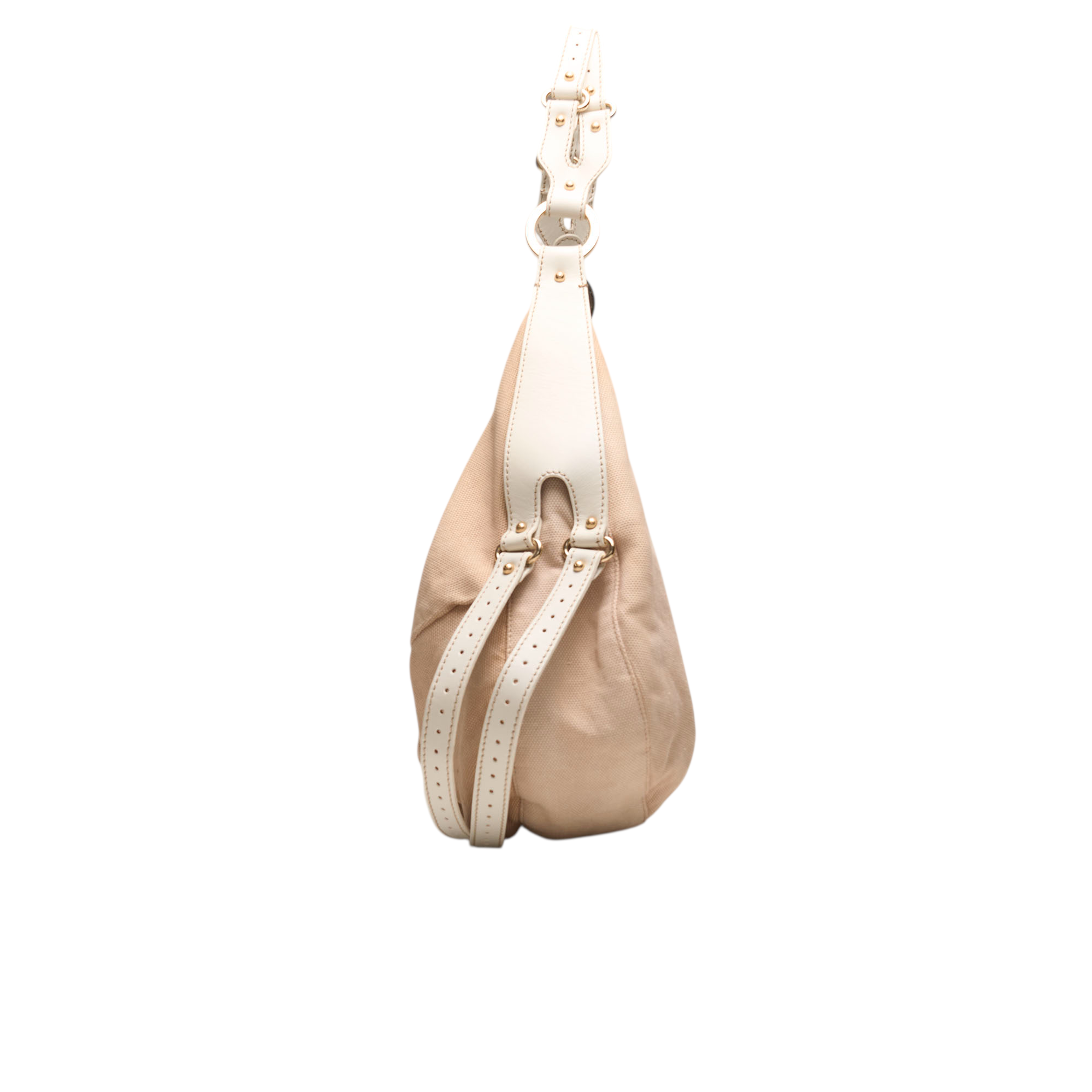 fendi 2000s cream knot bag