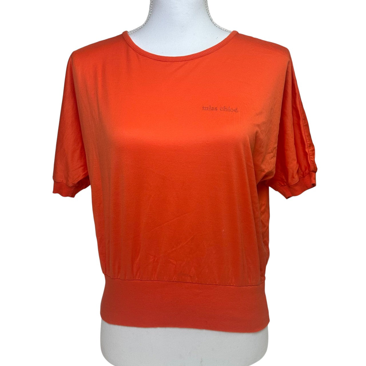 chloé orange top