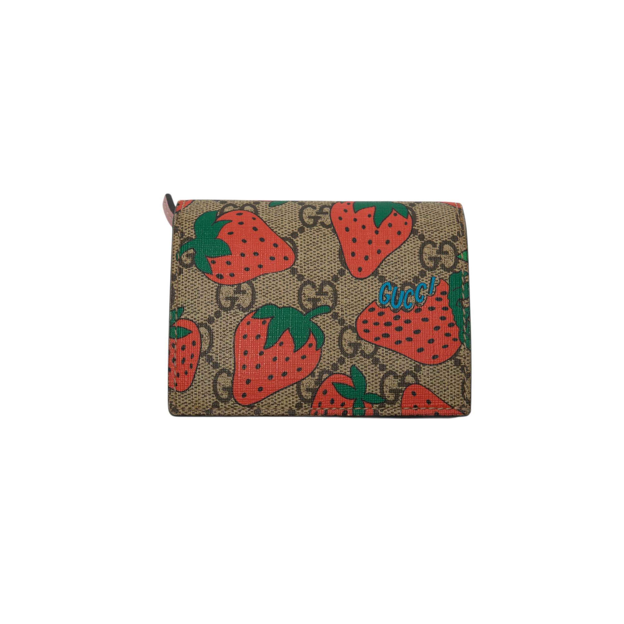 gucci strawberry wallet