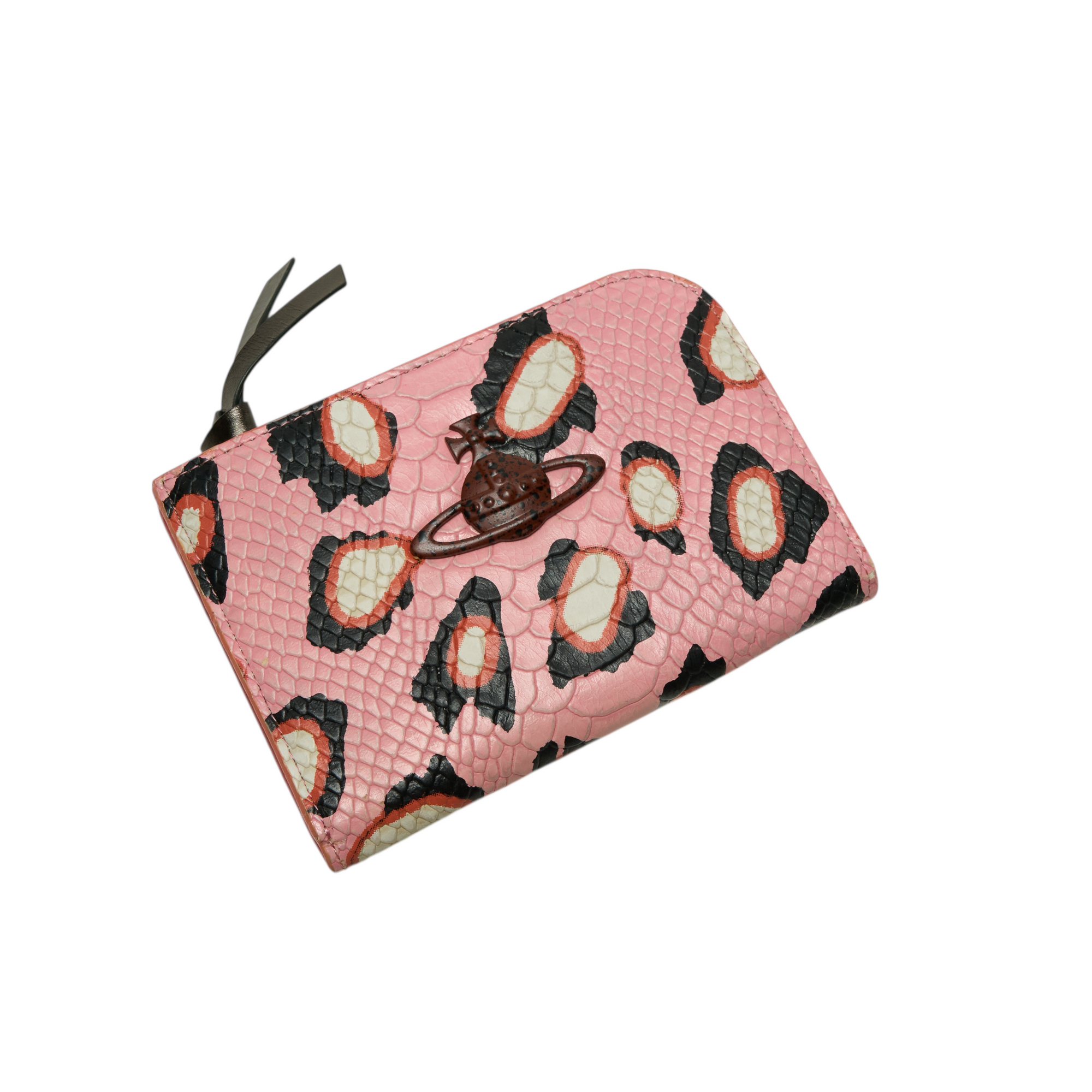 vivienne westwood pink python wallet