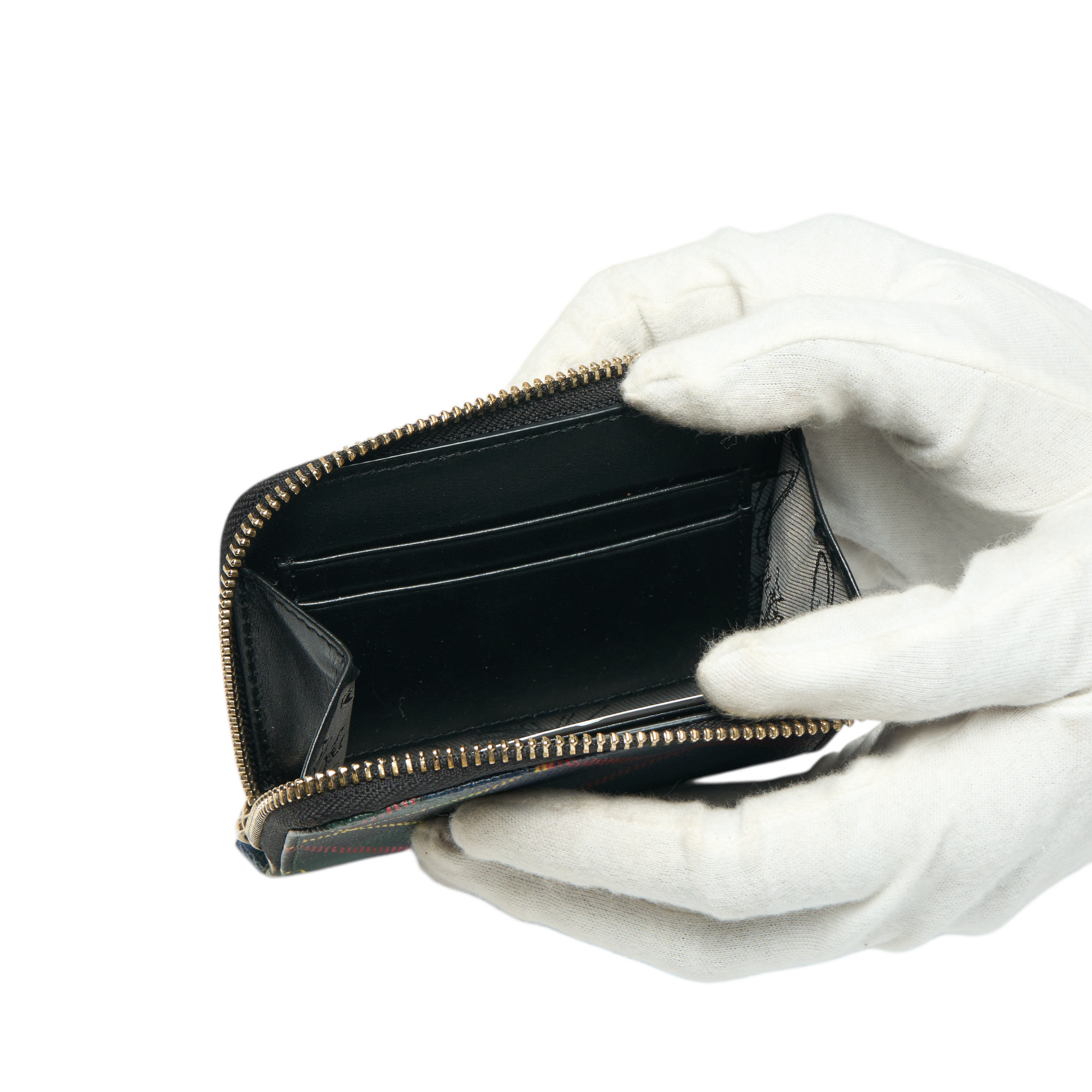 vivienne westwood plaid wallet