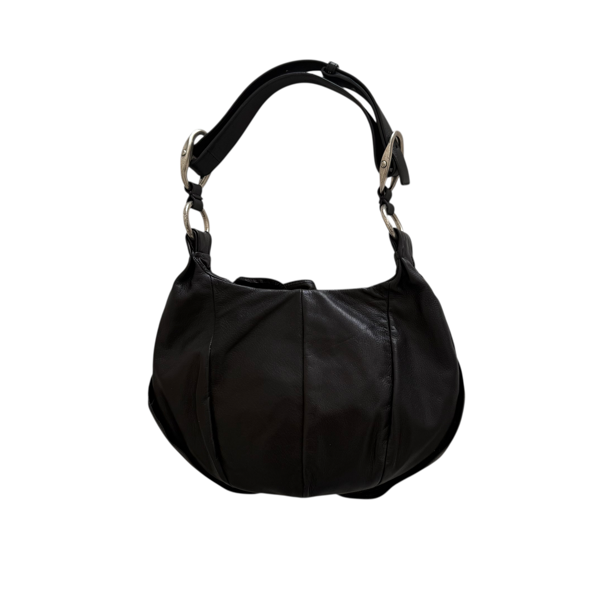 yves saint laurent 2000s black shoulder bag
