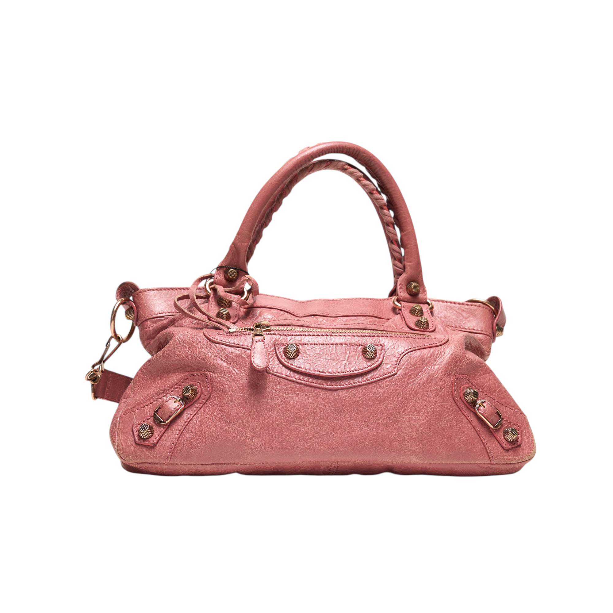 balenciaga 2000s pink city bag