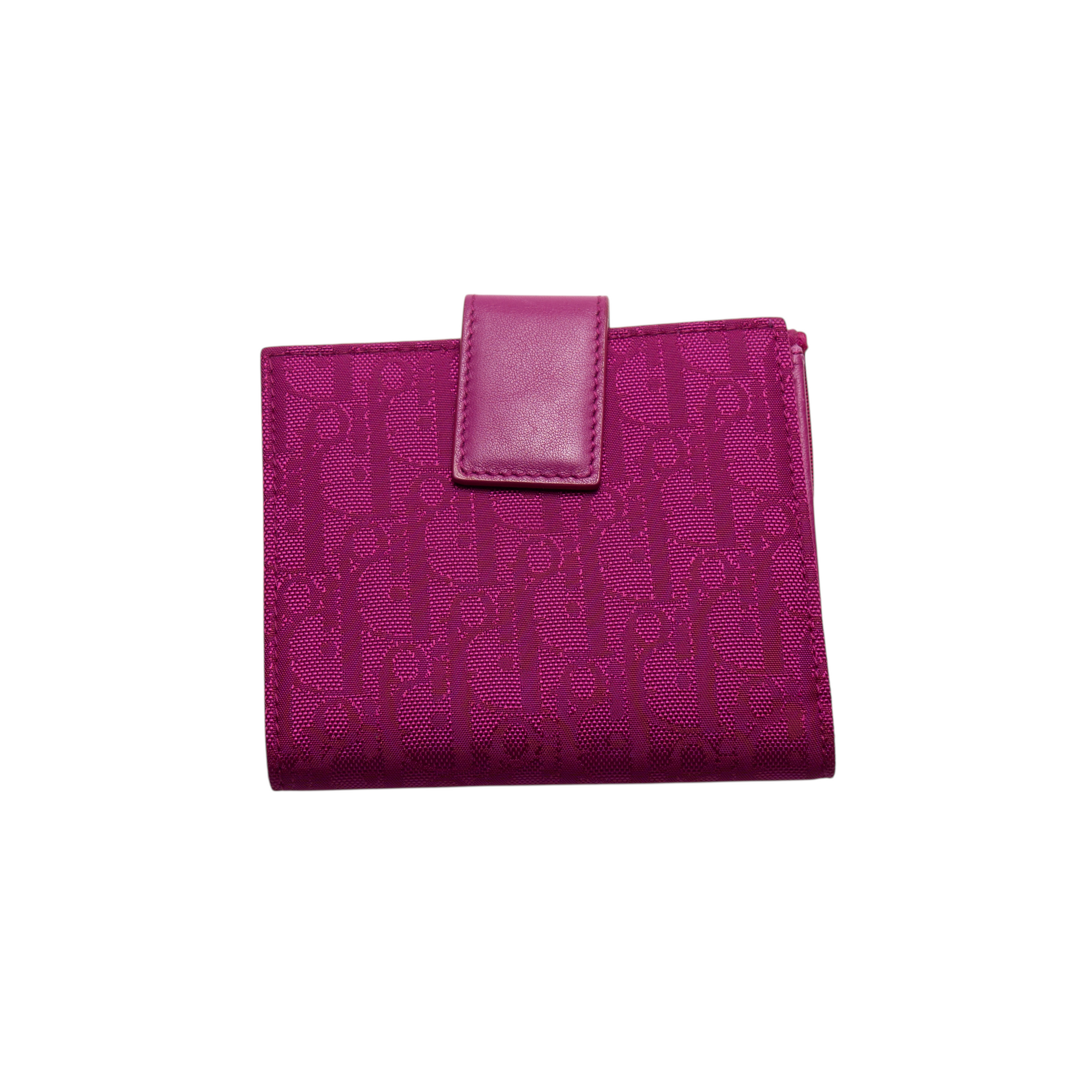 christian dior 2000s pink wallet