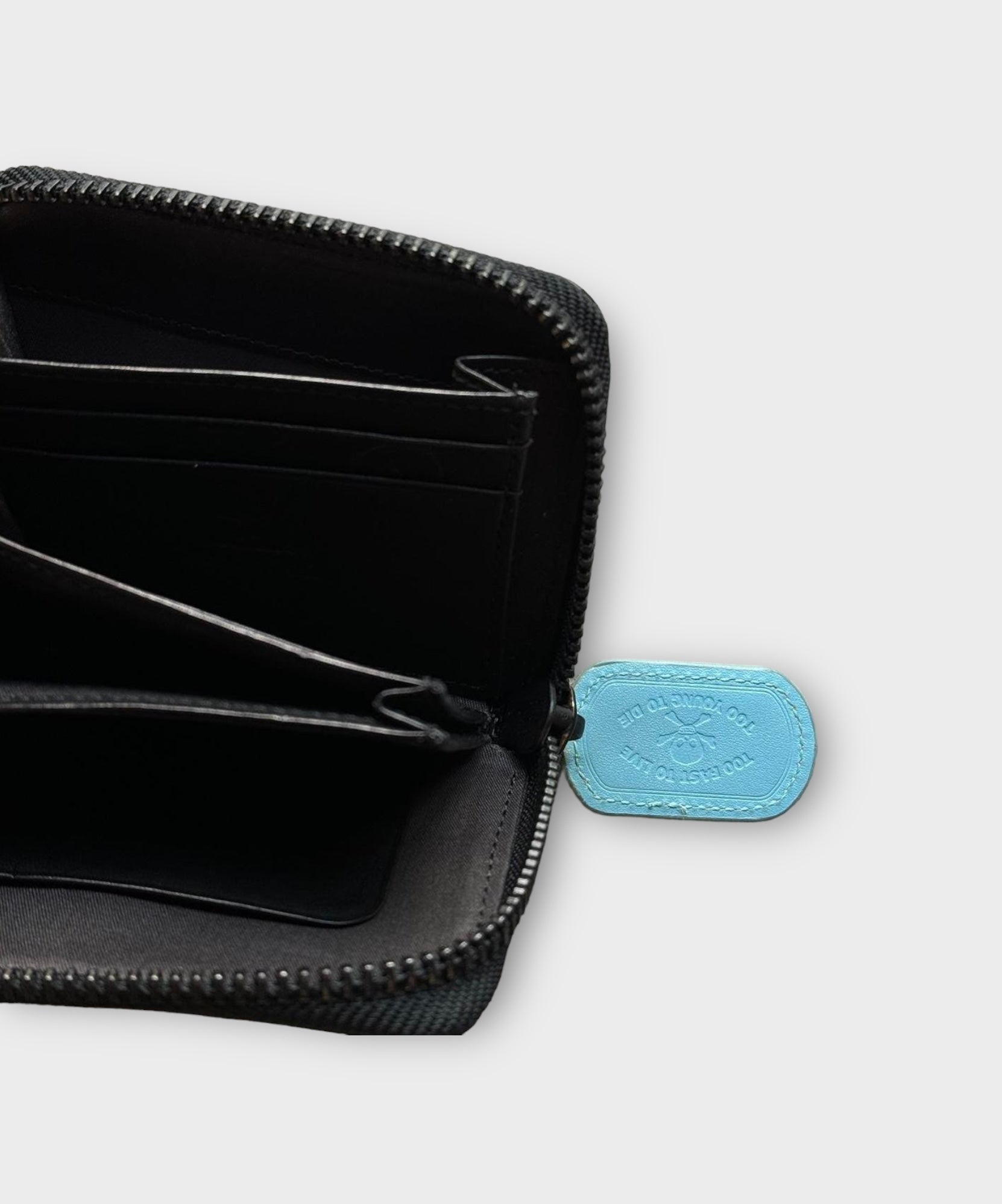 vivienne westwood black skull wallet – hachi archive