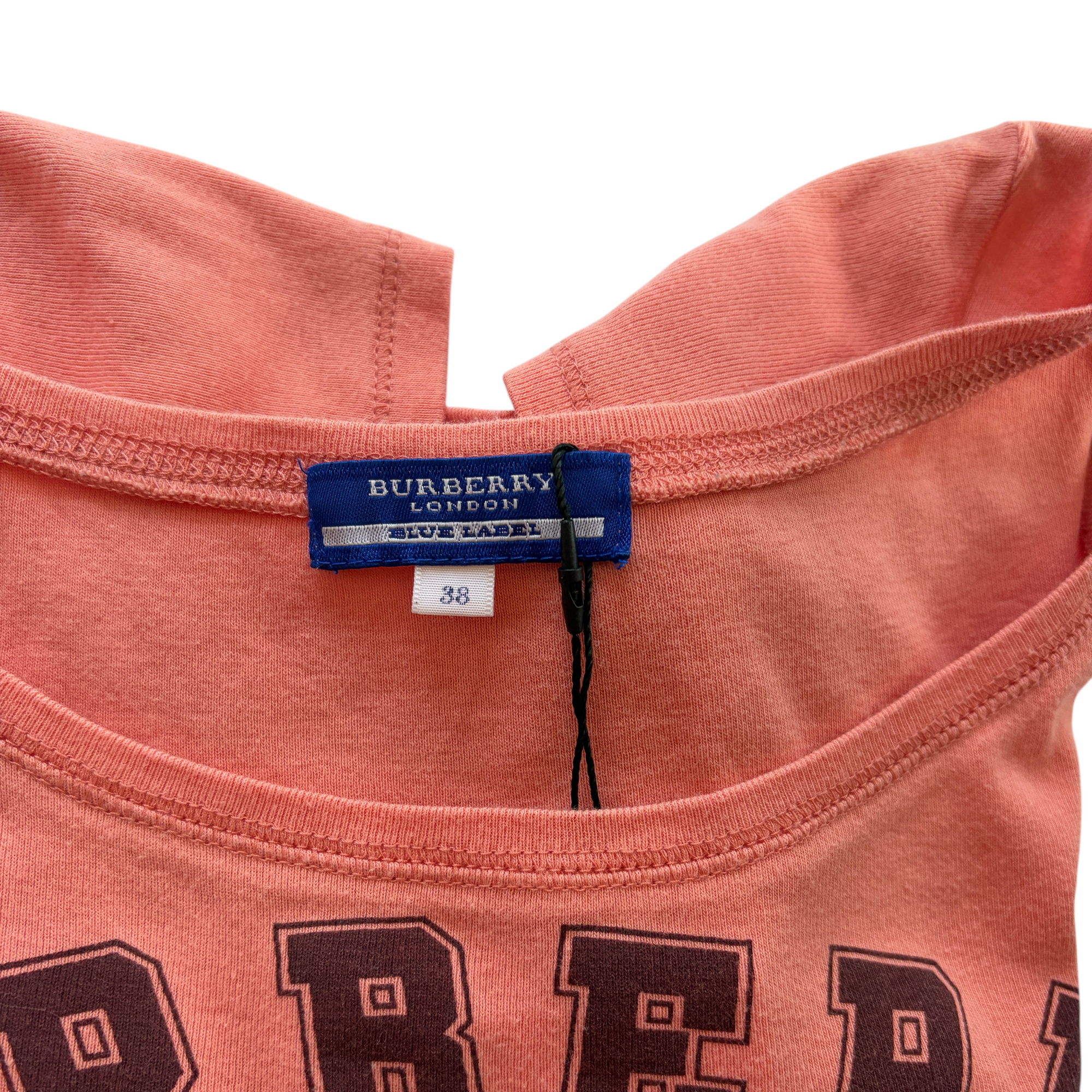burberry blue pink top