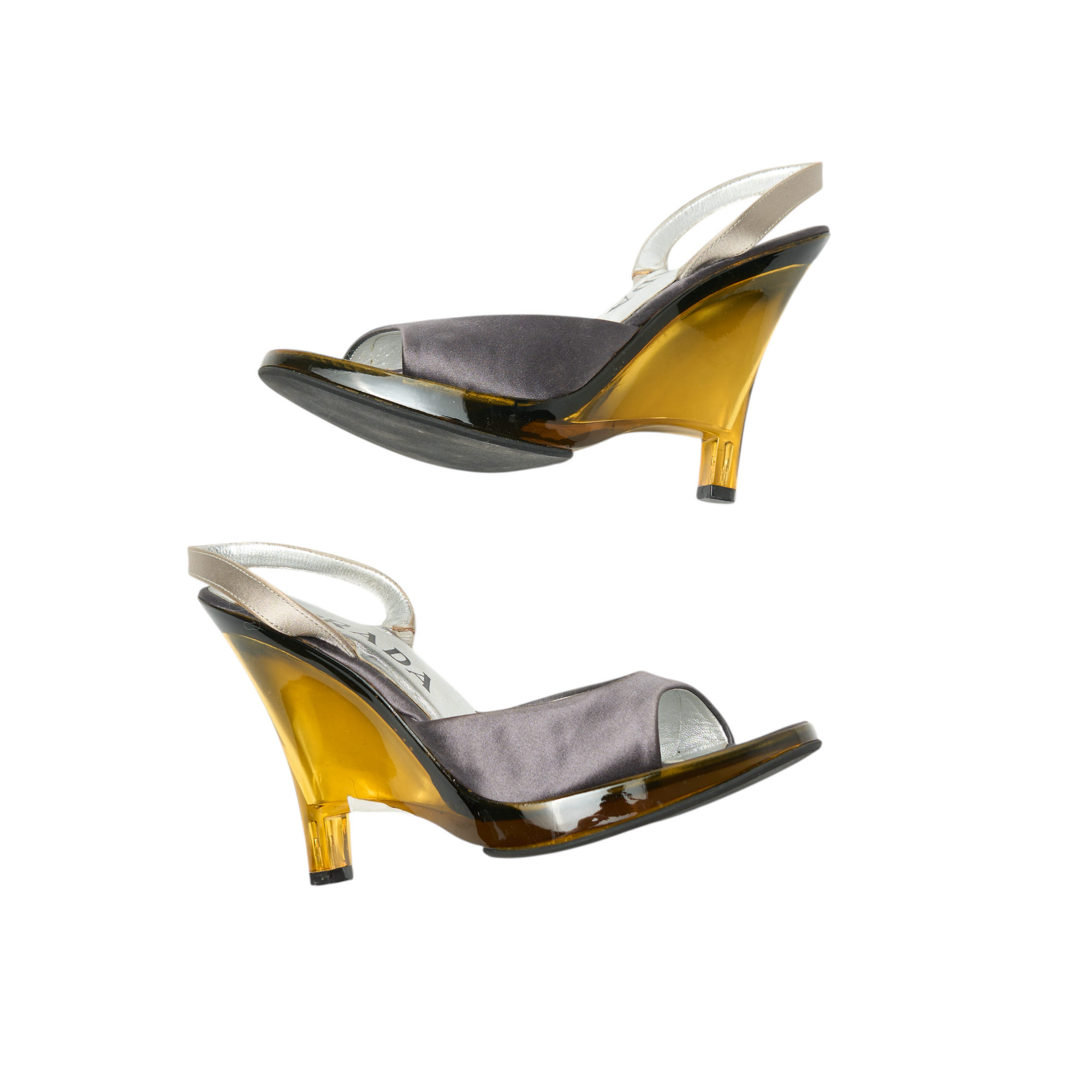 prada 2000s wedge sandals