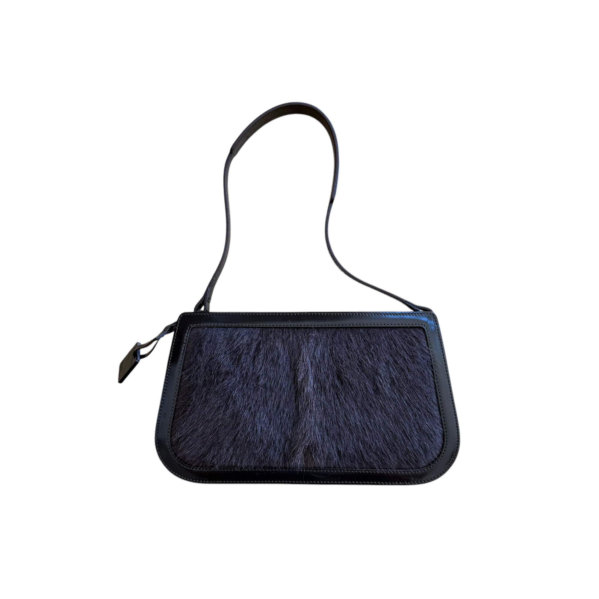 celine 2000s brown shoulder bag