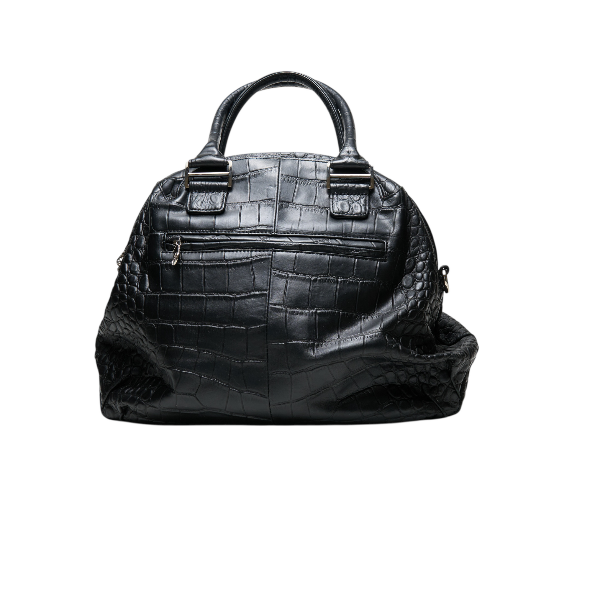 muta gray crocodile 8 bag