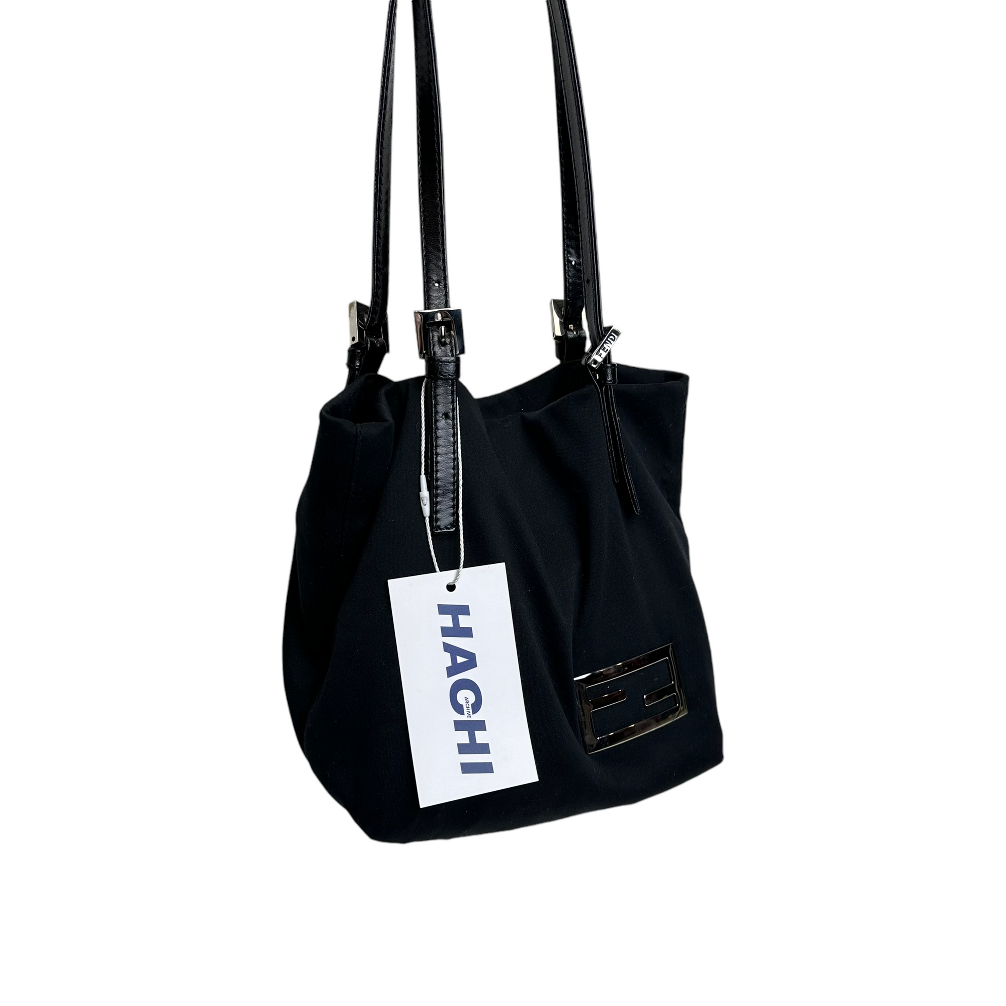 fendi black shoulder bag