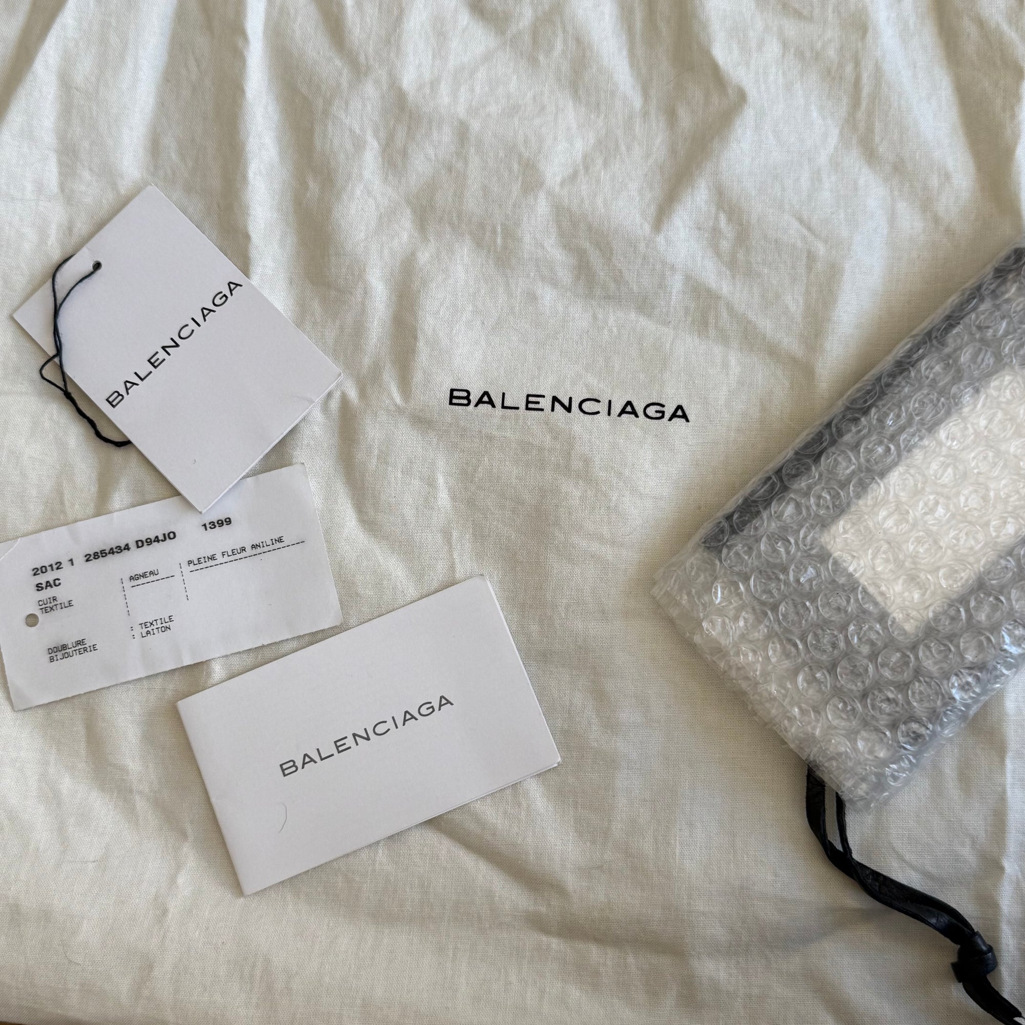 balenciaga black city bag