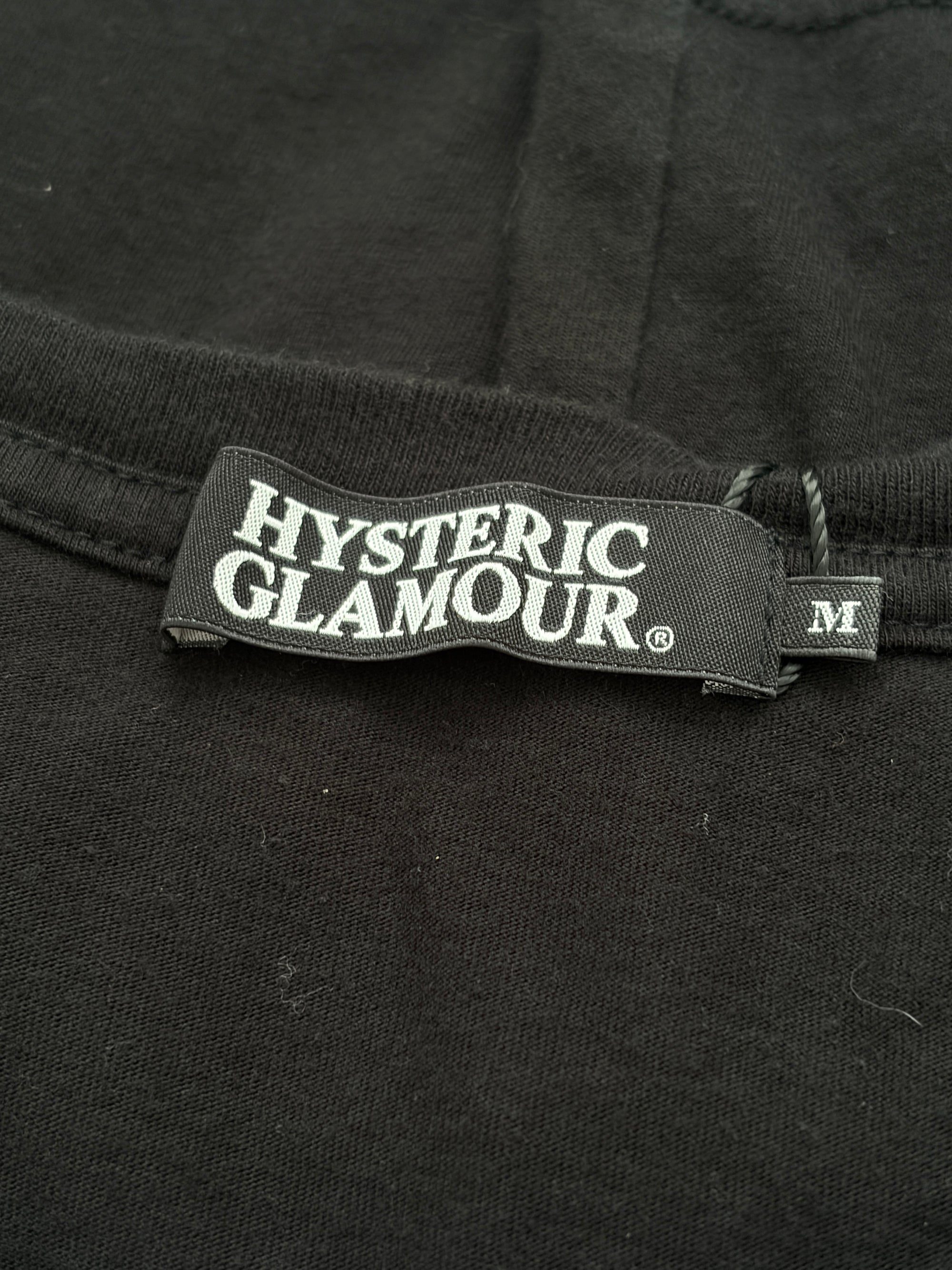 hysteric glamour black girl top