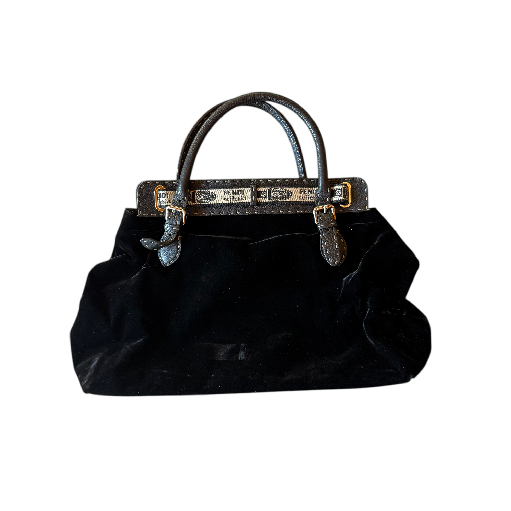 fendi 2000s black bag