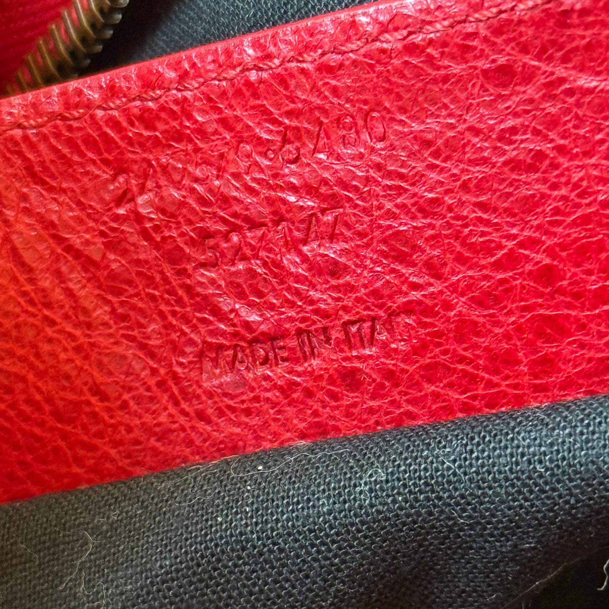 balenciaga red city bag
