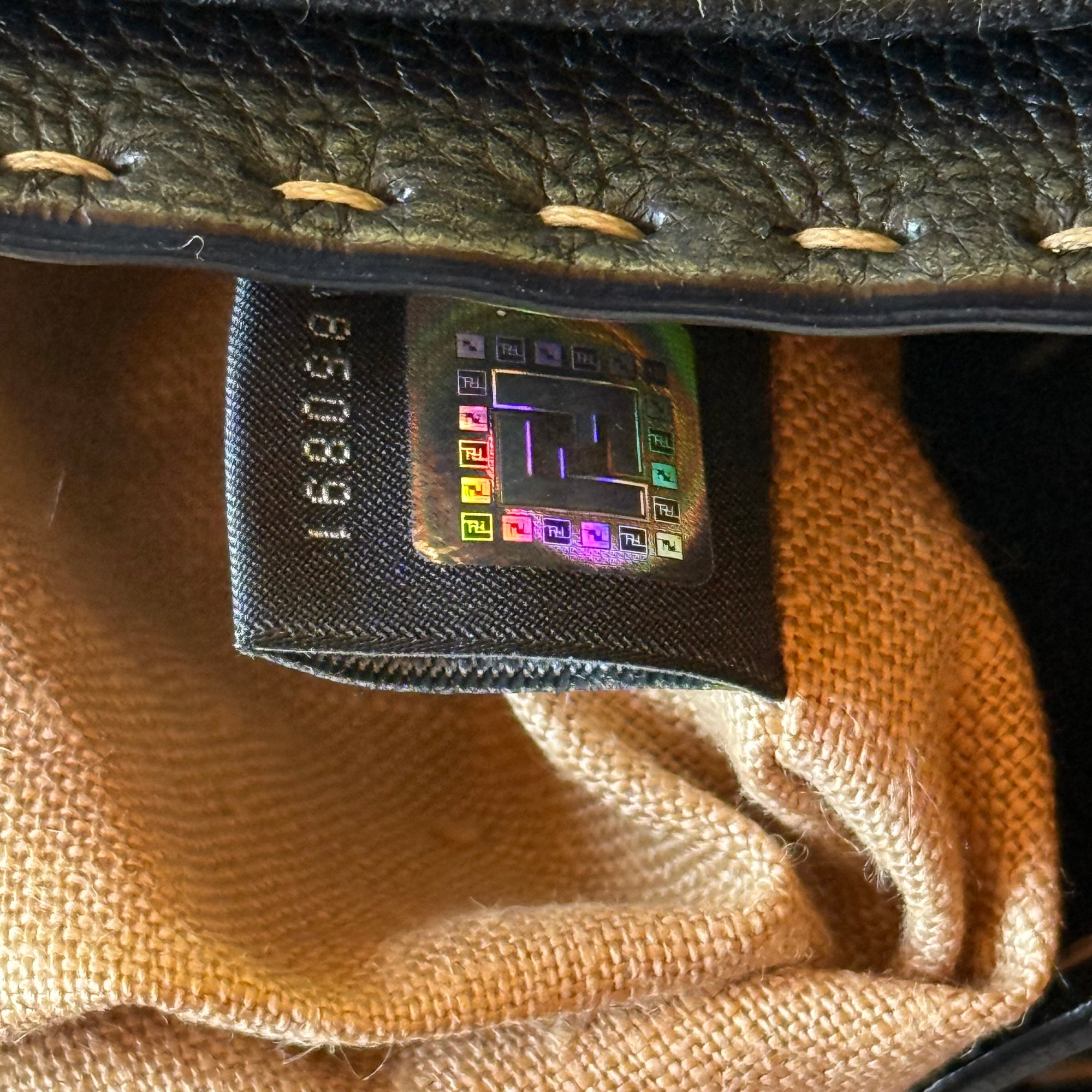 fendi 2000s black bag