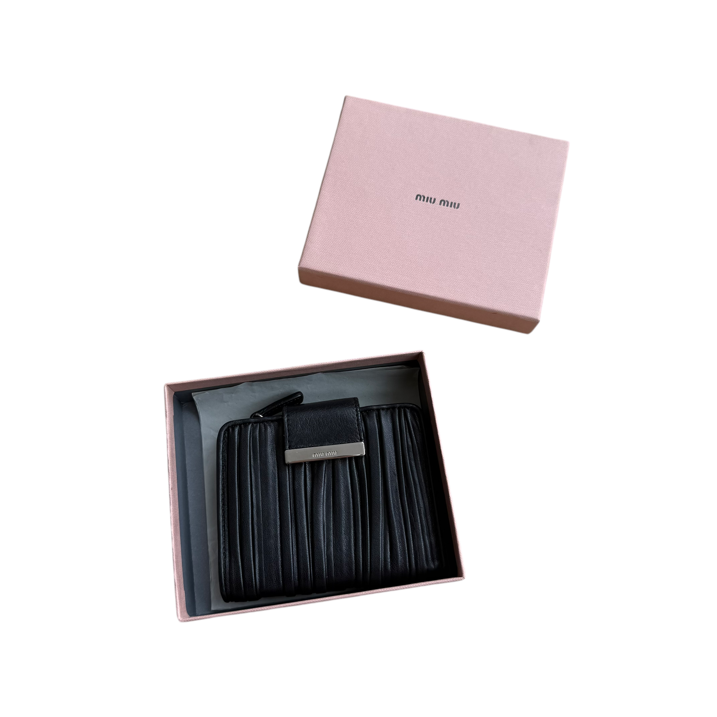 小物 Archive miu miu verclo wallet navy itimi Archive miu miu verclo wallet navy itimi