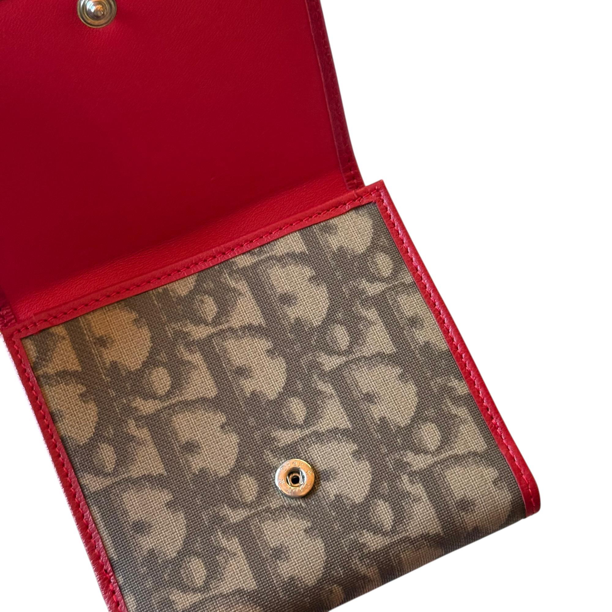 christian dior 2000s rasta wallet