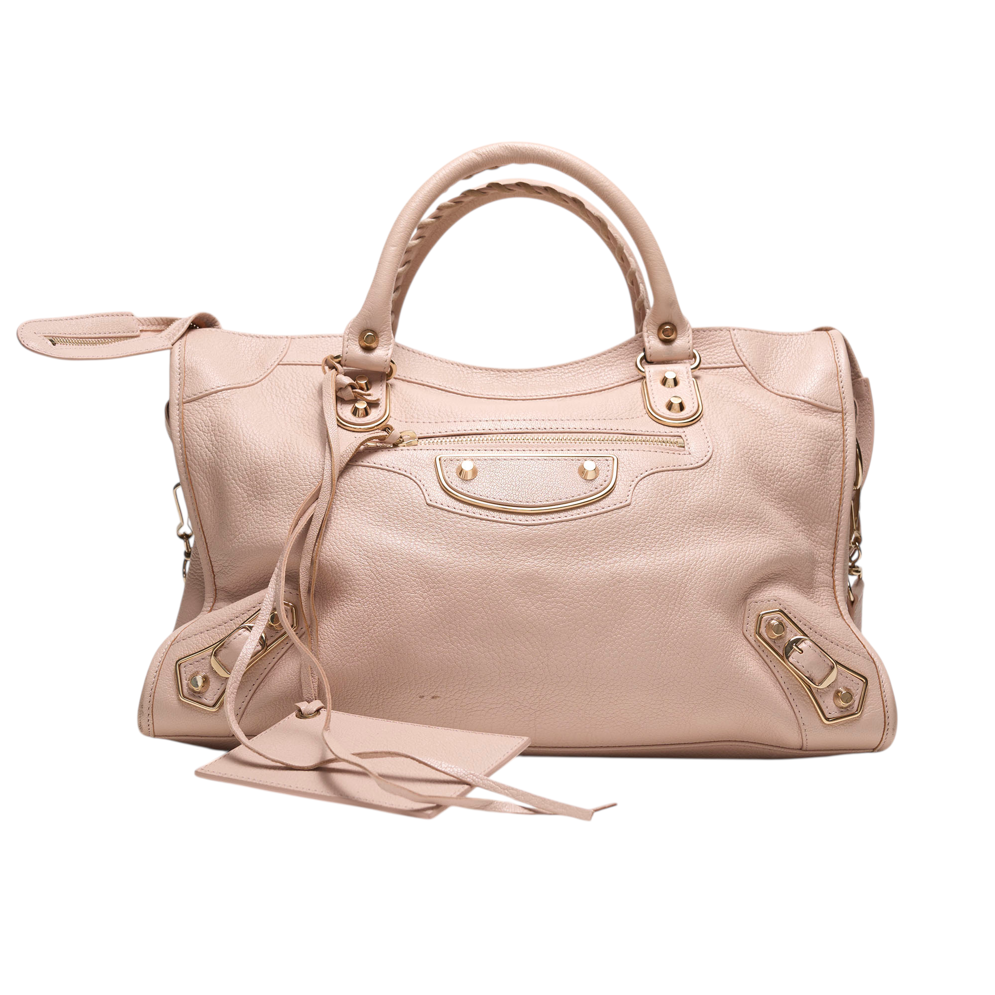 balenciaga 2000s pink cream city bag