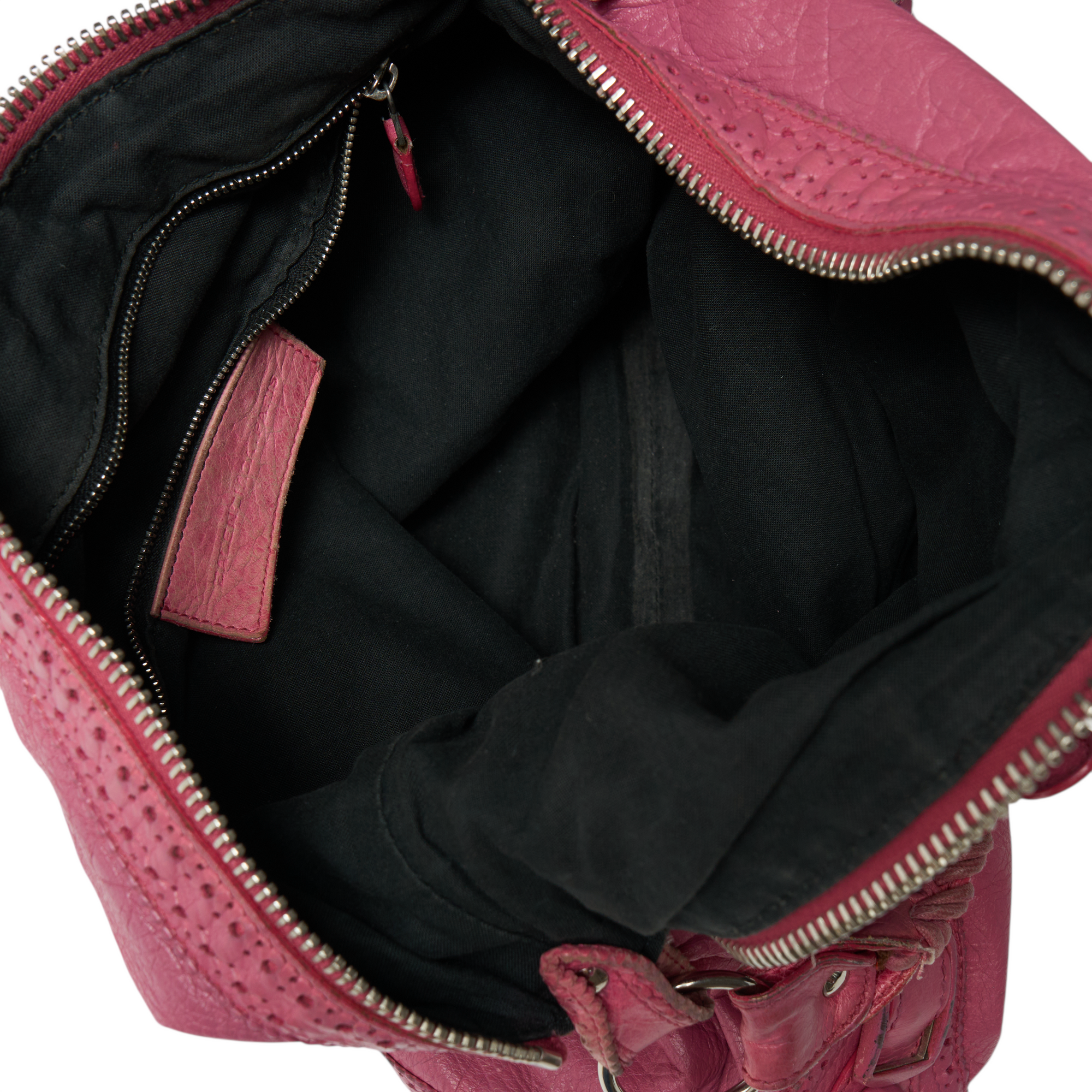 balenciaga 2000s pink day bag