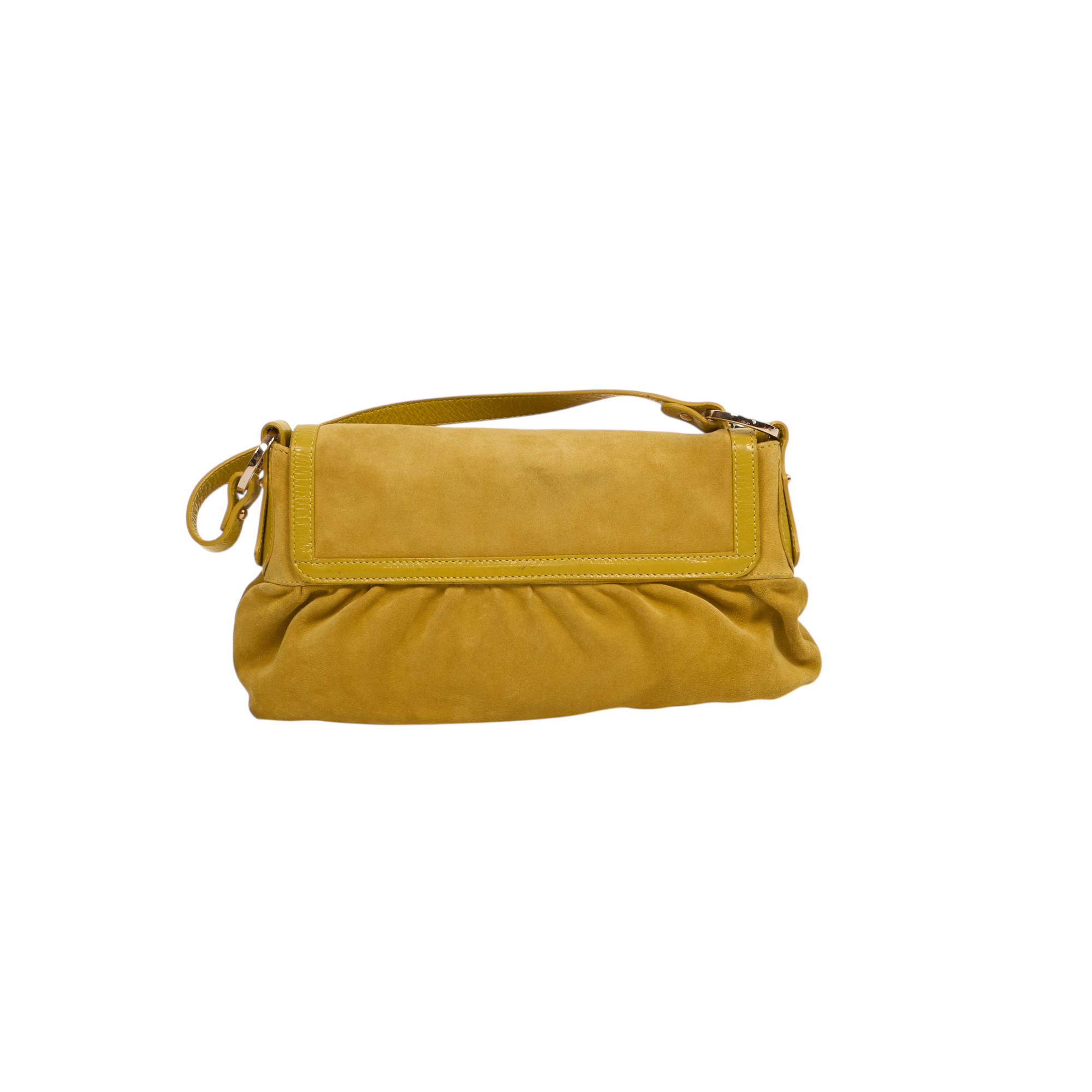 fendi 2000s yellow chef bag