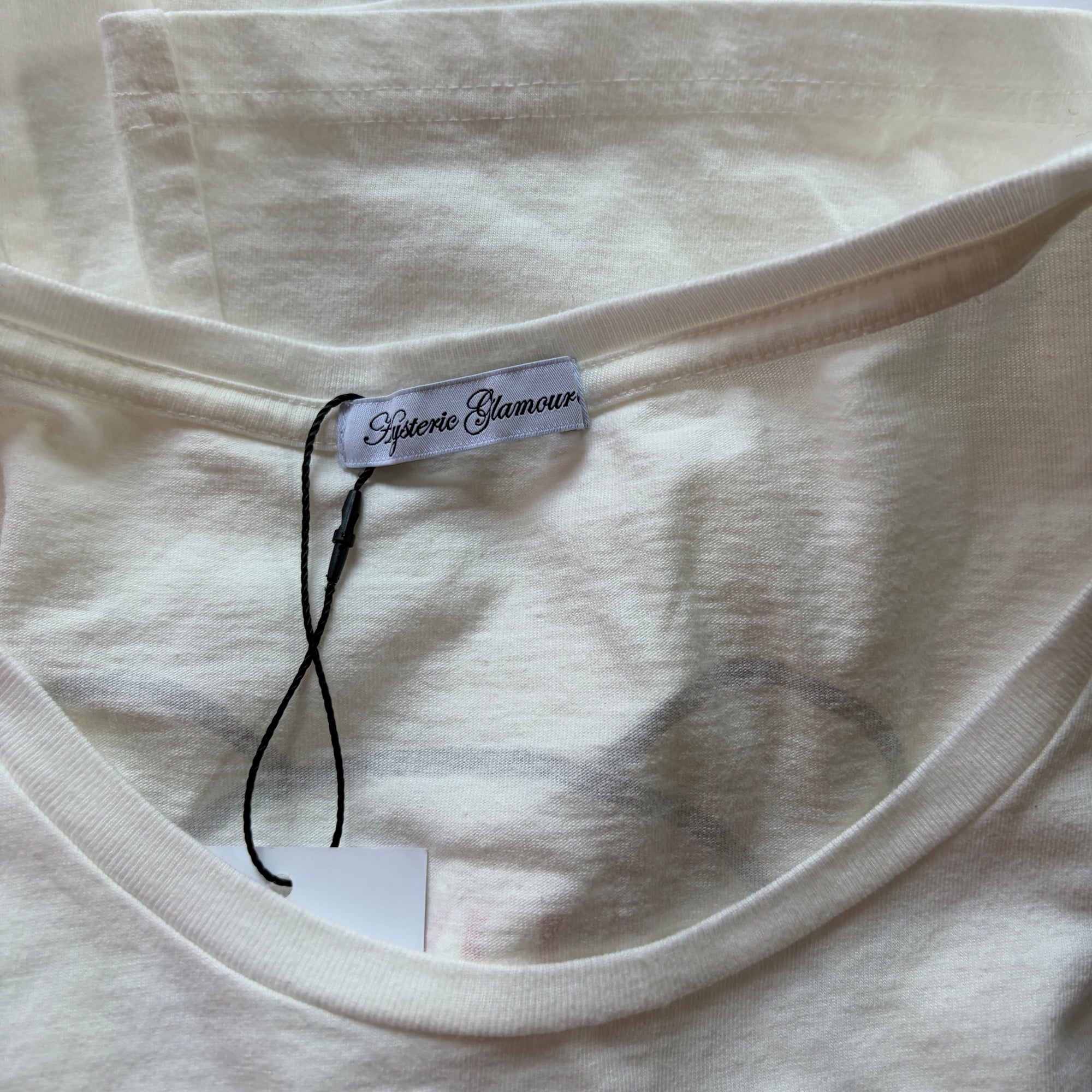 hysteric glamour white bears top